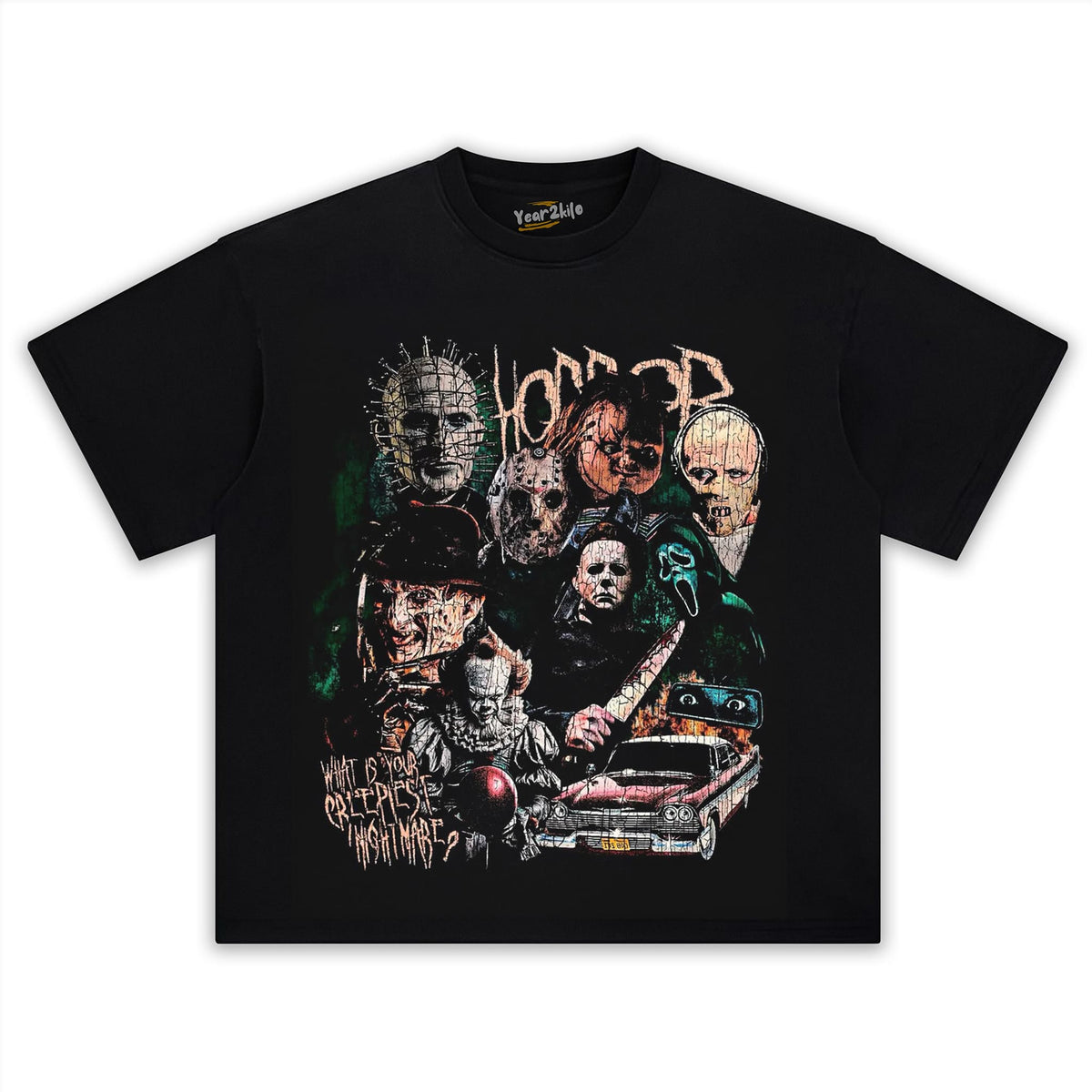 HORROR MOVIE VILLAINS V1 TANK TOP & TEE & LONG SLEEVE & LAYERED LS & HOODIE