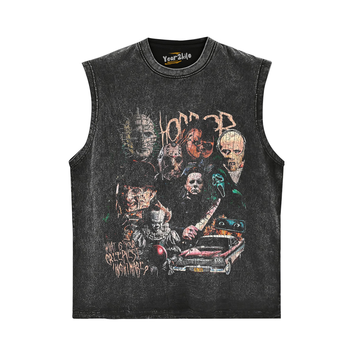 HORROR MOVIE VILLAINS V1 TANK TOP & TEE & LONG SLEEVE & LAYERED LS & HOODIE
