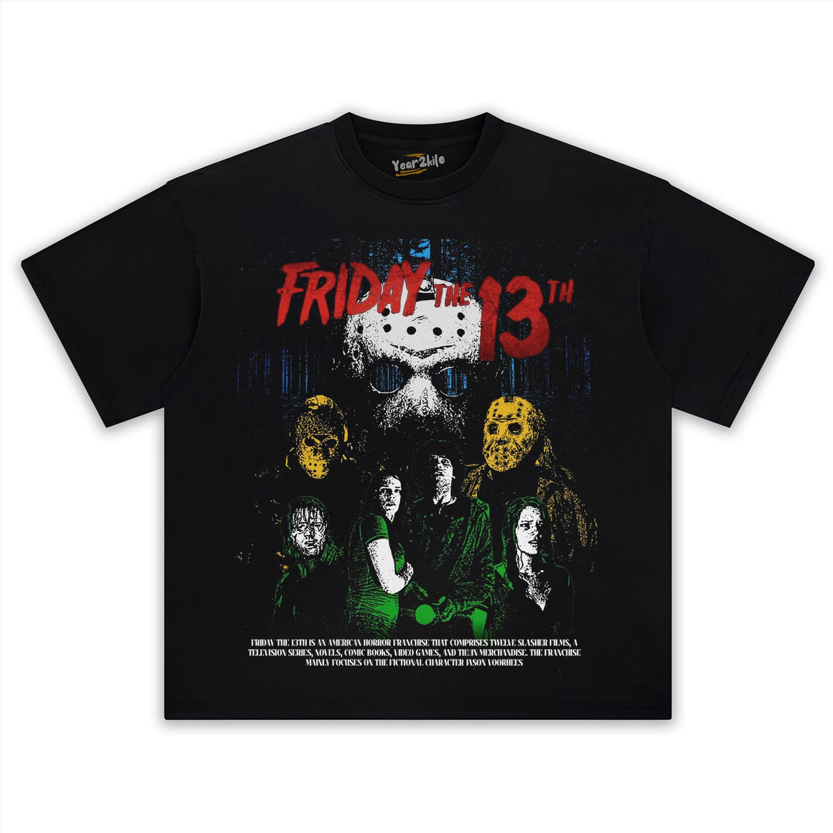 HORROR MOVIE VILLAINS V3 TANK TOP & TEE & LONG SLEEVE & LAYERED LS & HOODIE
