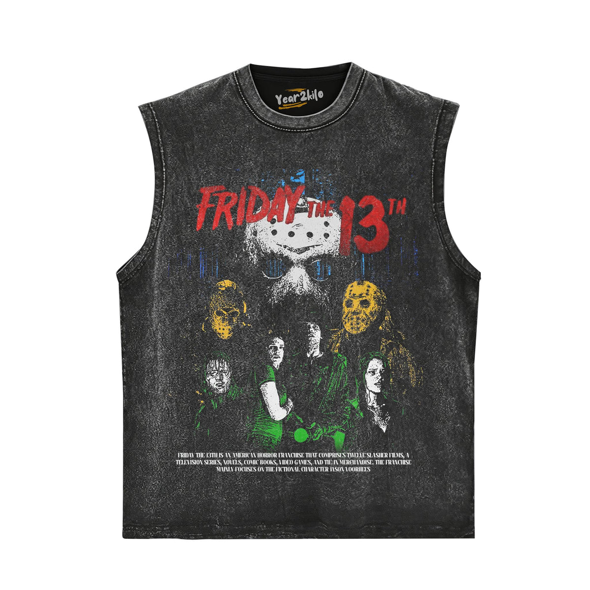 HORROR MOVIE VILLAINS V3 TANK TOP & TEE & LONG SLEEVE & LAYERED LS & HOODIE