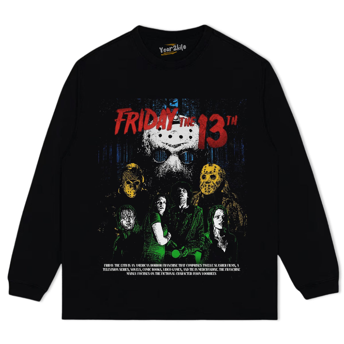 HORROR MOVIE VILLAINS V3 TANK TOP & TEE & LONG SLEEVE & LAYERED LS & HOODIE
