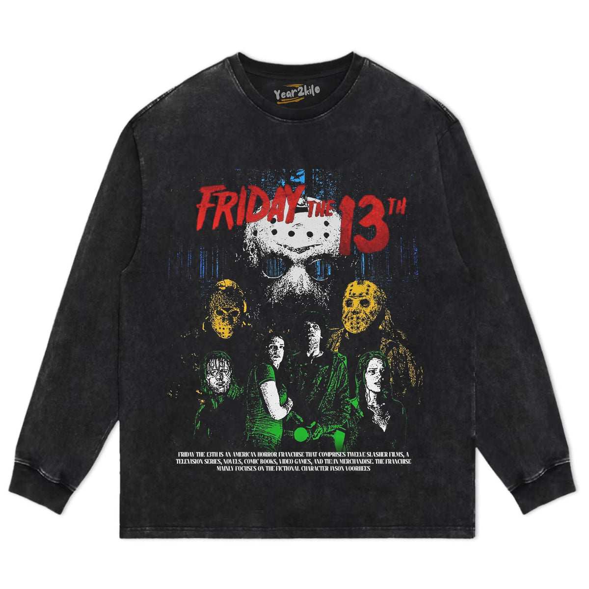 HORROR MOVIE VILLAINS V3 TANK TOP & TEE & LONG SLEEVE & LAYERED LS & HOODIE