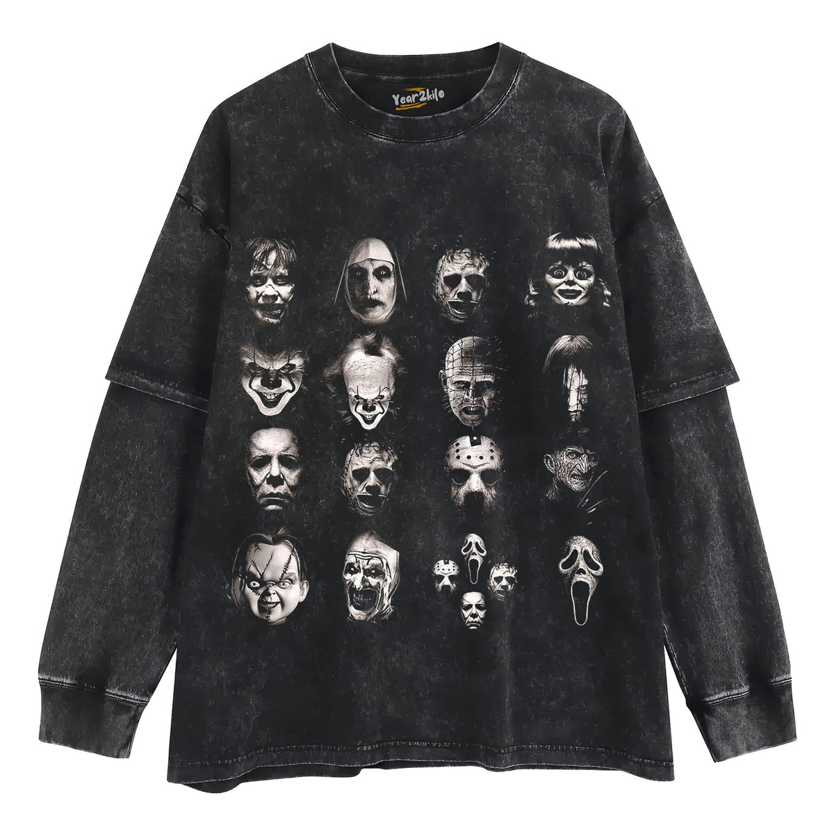 HORROR V2 TANK TOP & TEE & LONG SLEEVE & LAYERED LS & HOODIE