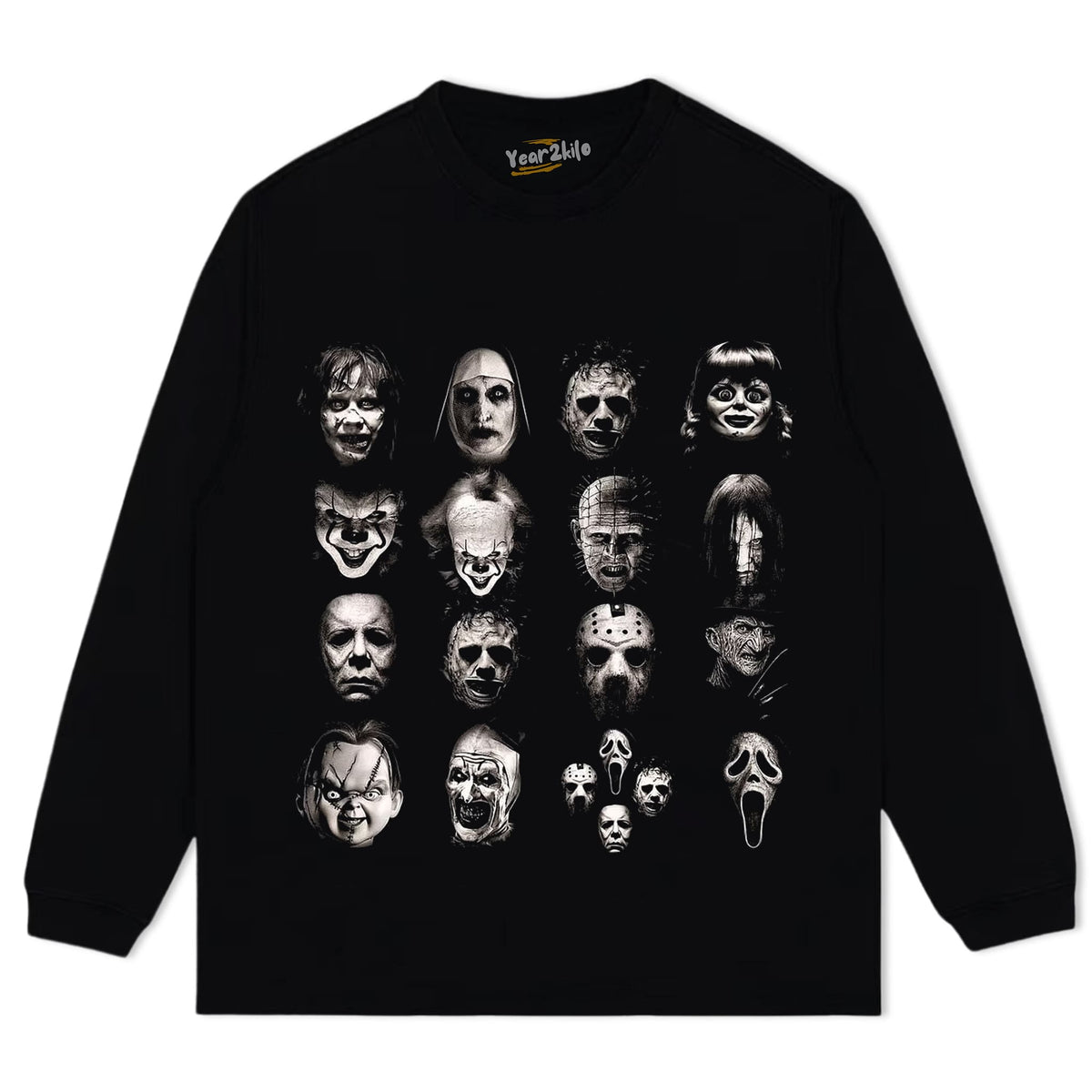 HORROR V2 TANK TOP & TEE & LONG SLEEVE & LAYERED LS & HOODIE
