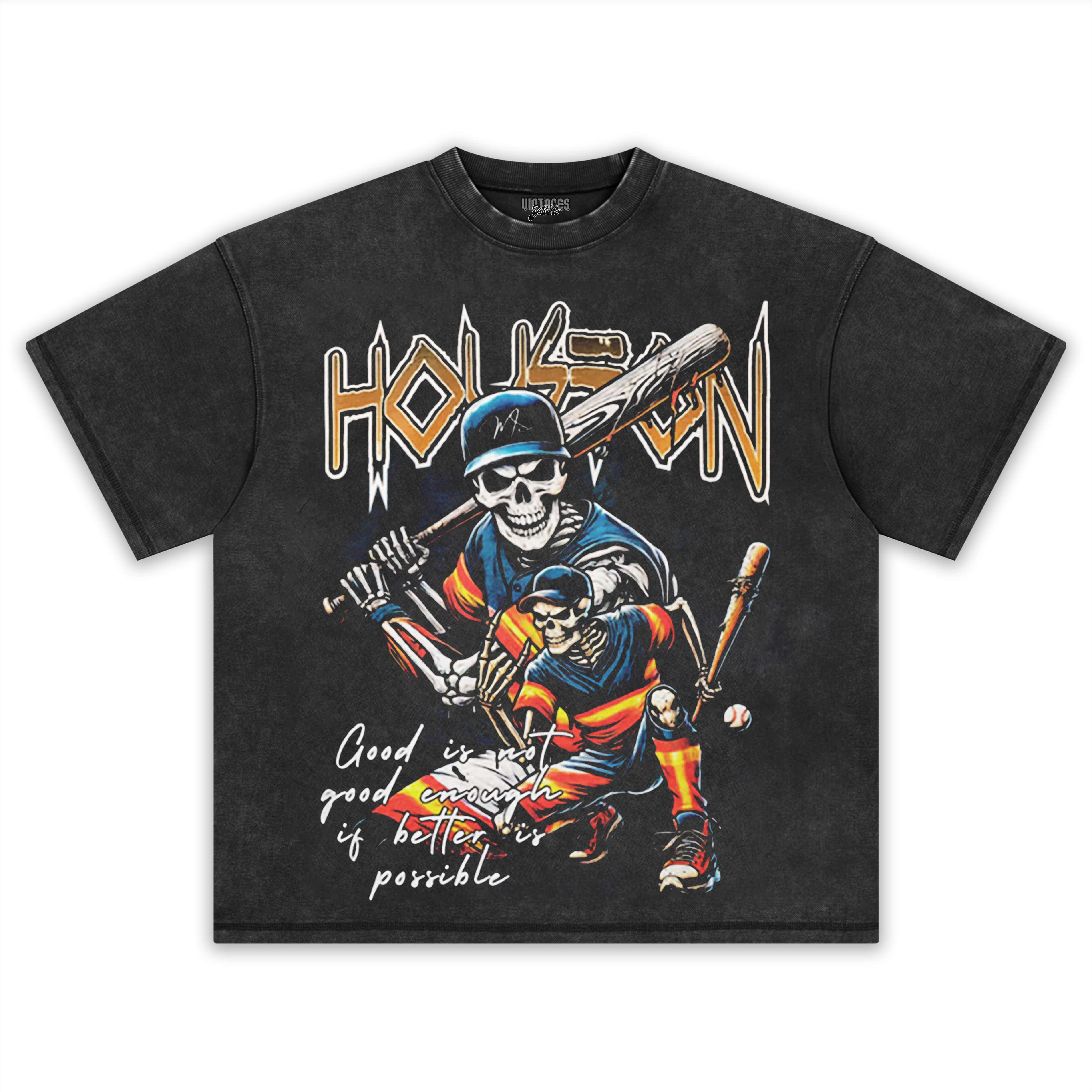 HOUSTON BASEBALL TEE & LS & HOODIE