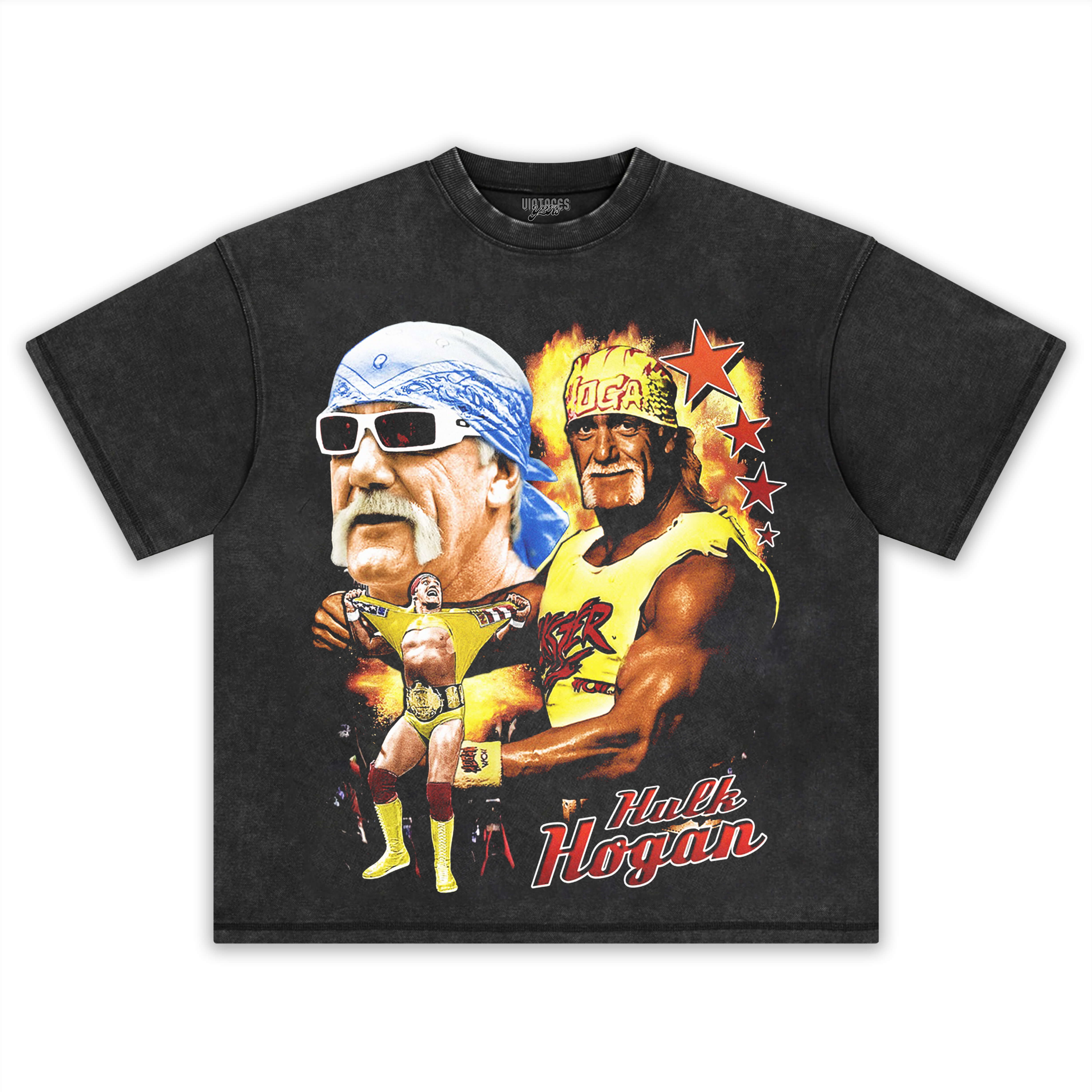 HULK HOGAN VINTAGE V2 TEE & LS & HOODIE