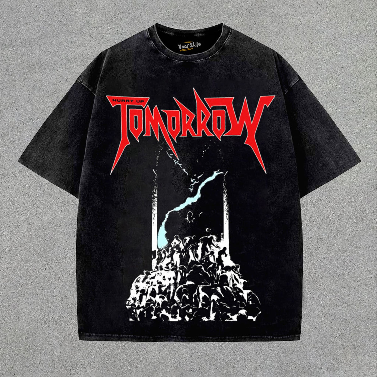 HURRY UP TOMORROW THE WEEKND ALBUM ROCK METAL TANK TOP & TEE & LONG SLEEVE & LAYERED LS & HOODIE