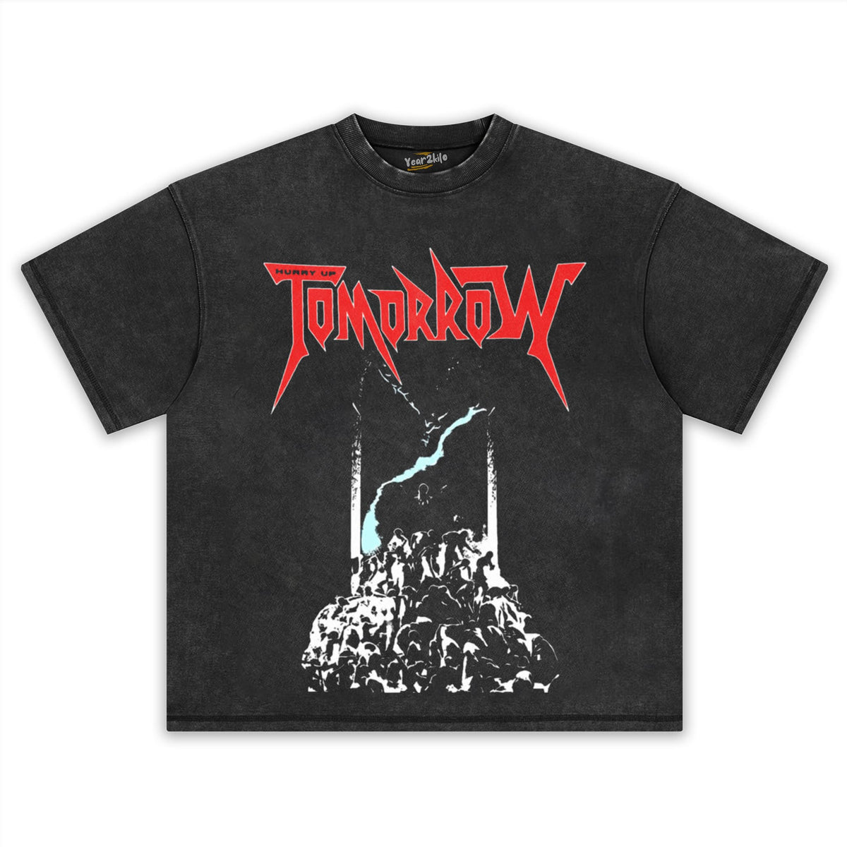 HURRY UP TOMORROW THE WEEKND ALBUM ROCK METAL TANK TOP & TEE & LONG SLEEVE & LAYERED LS & HOODIE