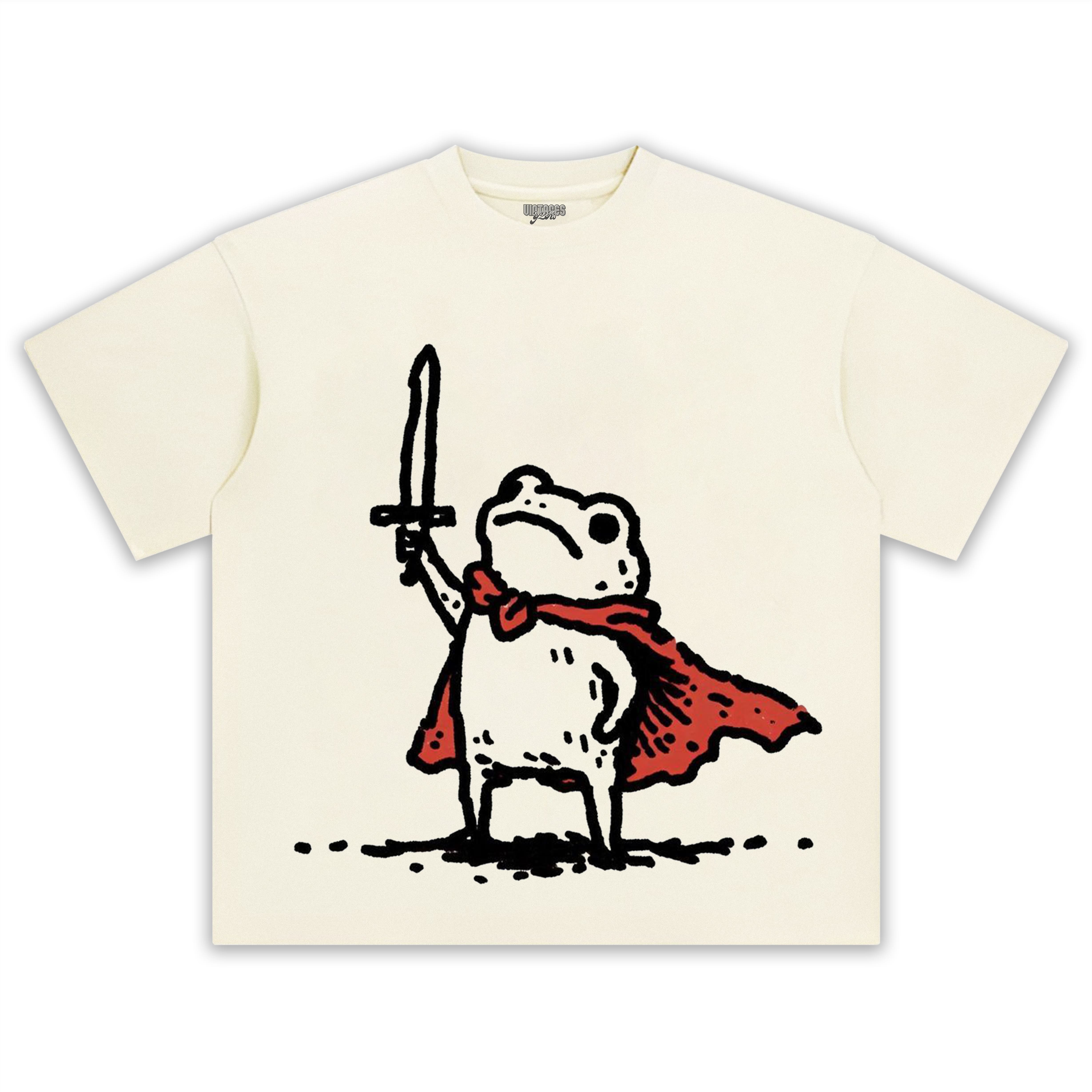 HUZZAH FROG TEE & LS