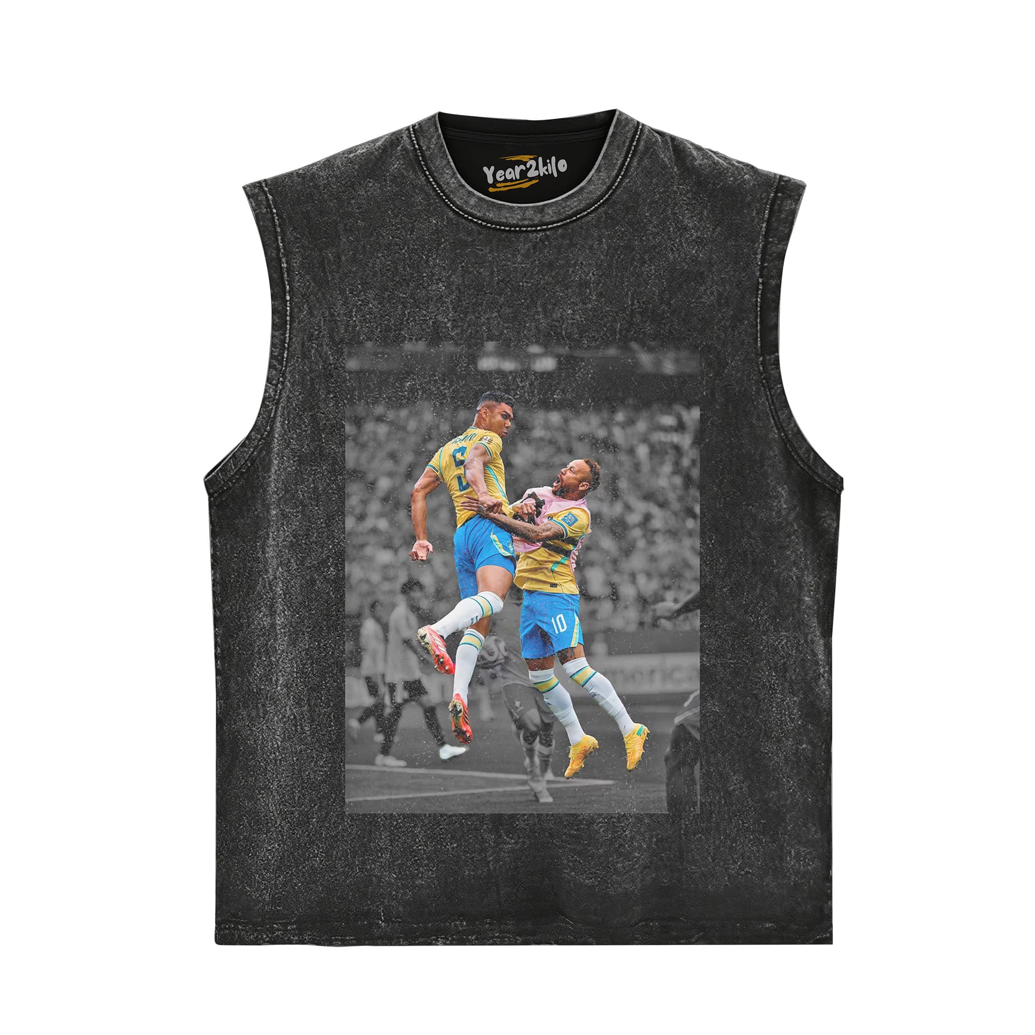ICONIC BRAZIL NATIONAL TEAM MOMENT TANK TOP & TEE & LONG SLEEVE & LAYERED LS & HOODIE