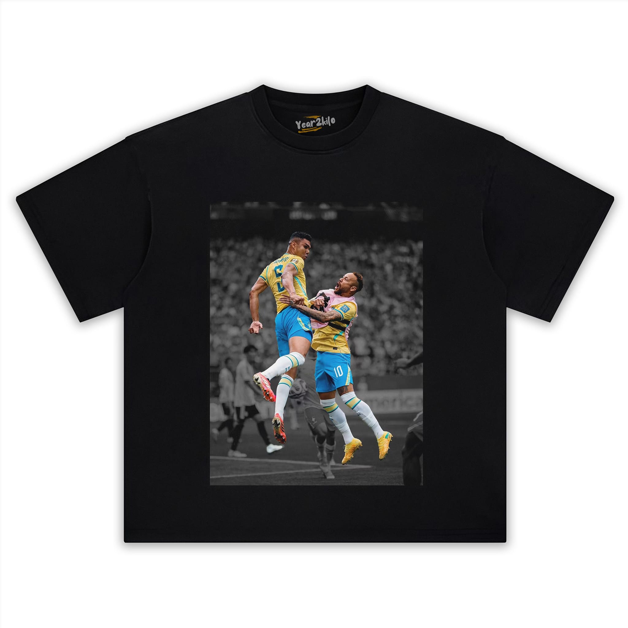 ICONIC BRAZIL NATIONAL TEAM MOMENT TANK TOP & TEE & LONG SLEEVE & LAYERED LS & HOODIE