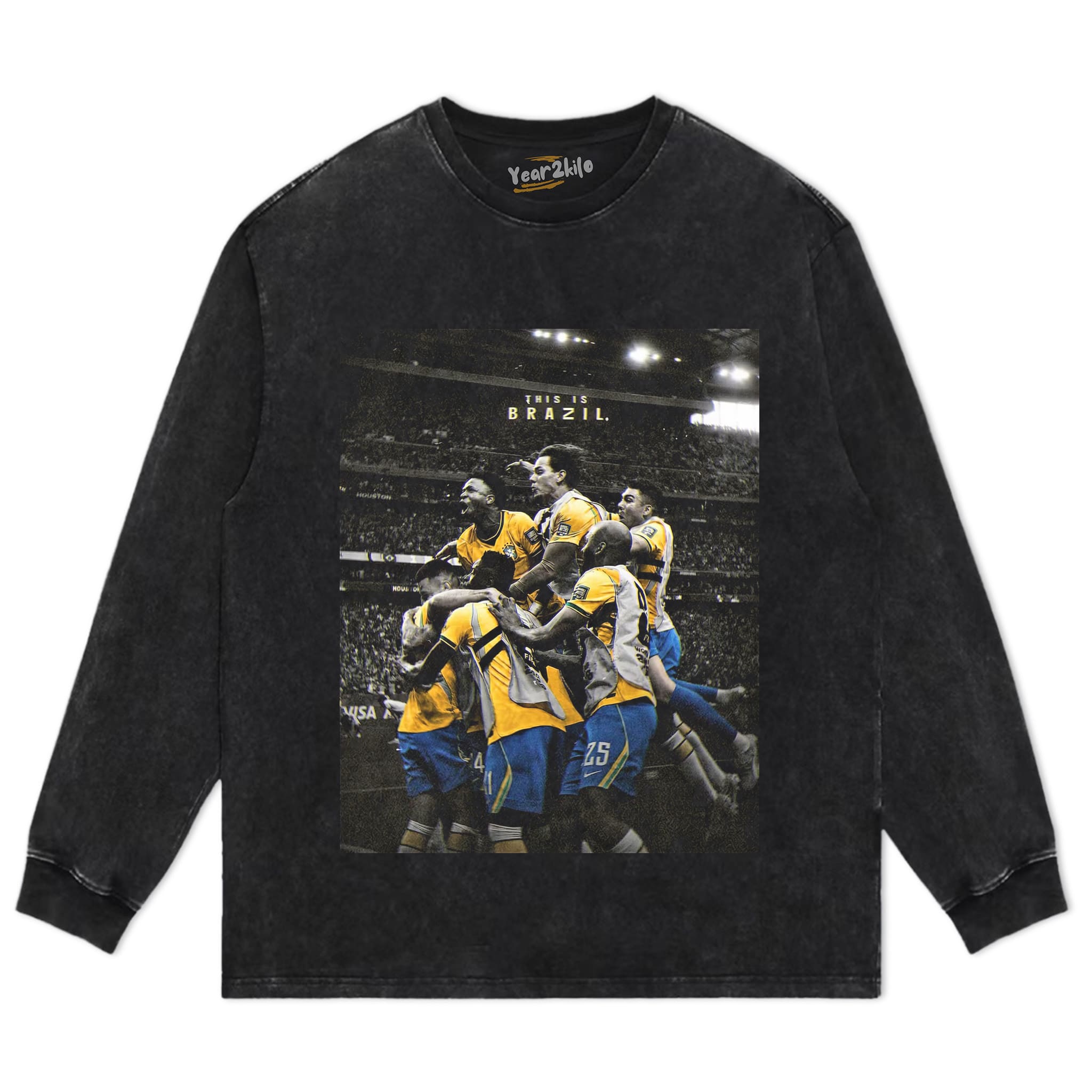 ICONIC BRAZIL NATIONAL TEAM MOMENT V2 TANK TOP & TEE & LONG SLEEVE & LAYERED LS & HOODIE