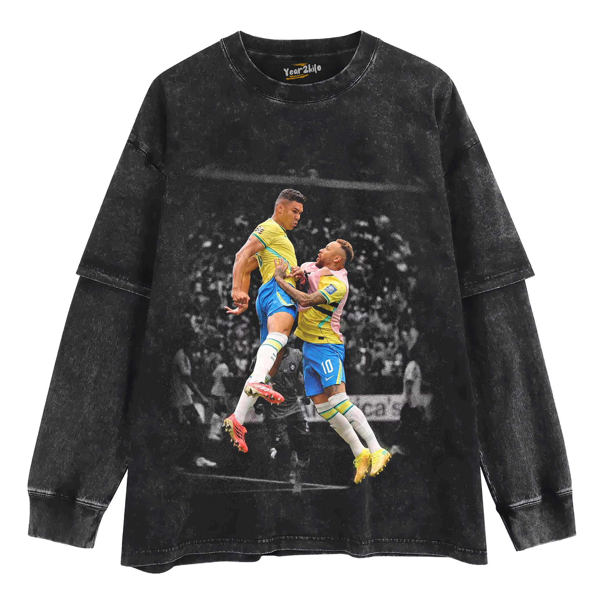 ICONIC BRAZIL NATIONAL TEAM MOMENT VI TANK TOP & TEE & LONG SLEEVE & LAYERED LS & HOODIE