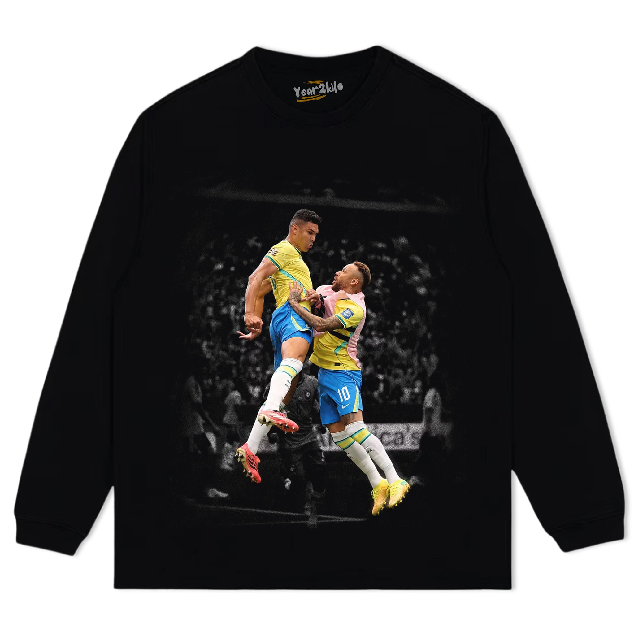 ICONIC BRAZIL NATIONAL TEAM MOMENT VI TANK TOP & TEE & LONG SLEEVE & LAYERED LS & HOODIE