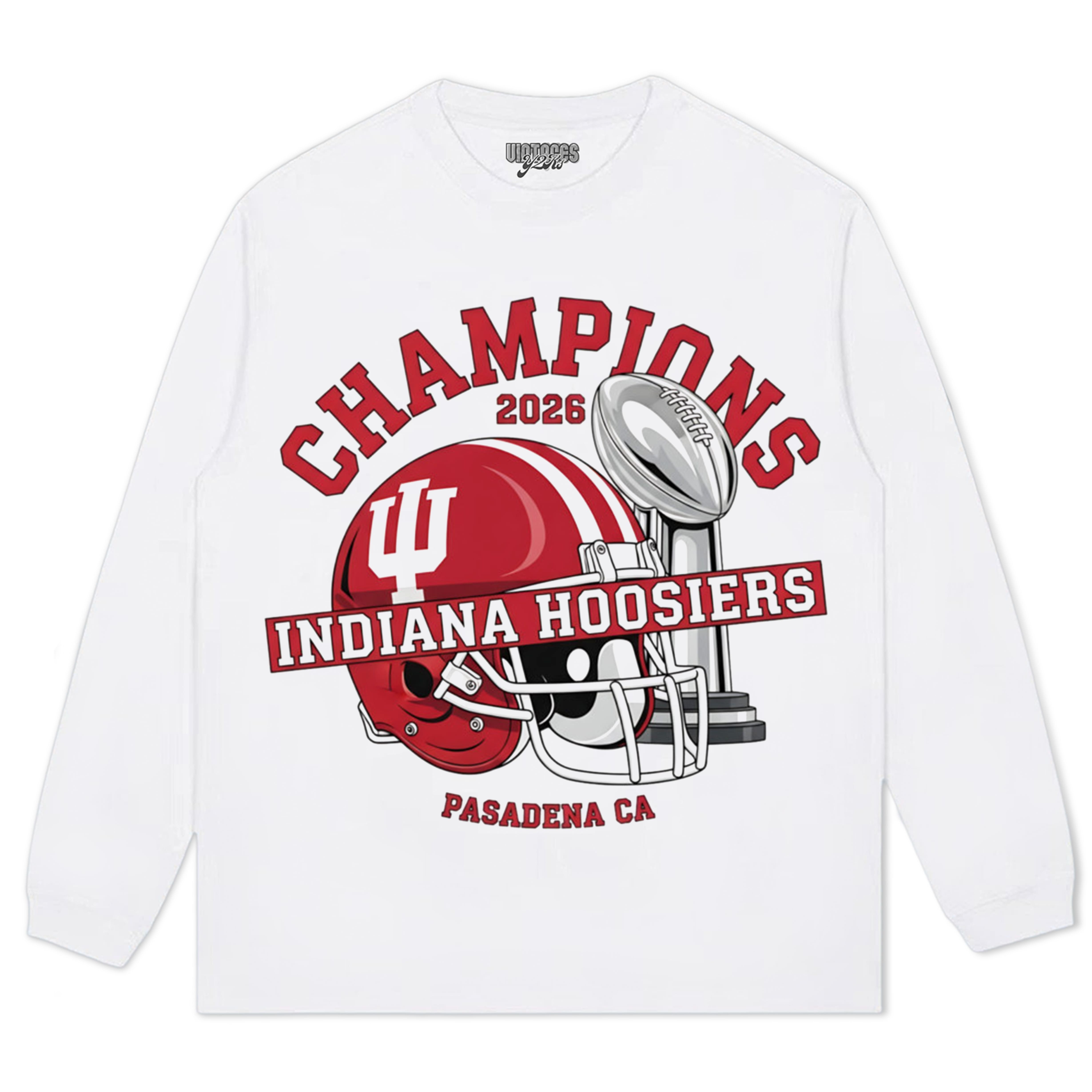 INDIANA HOOSIERS 2026 CHAMPS TEE & LS & HOODIE