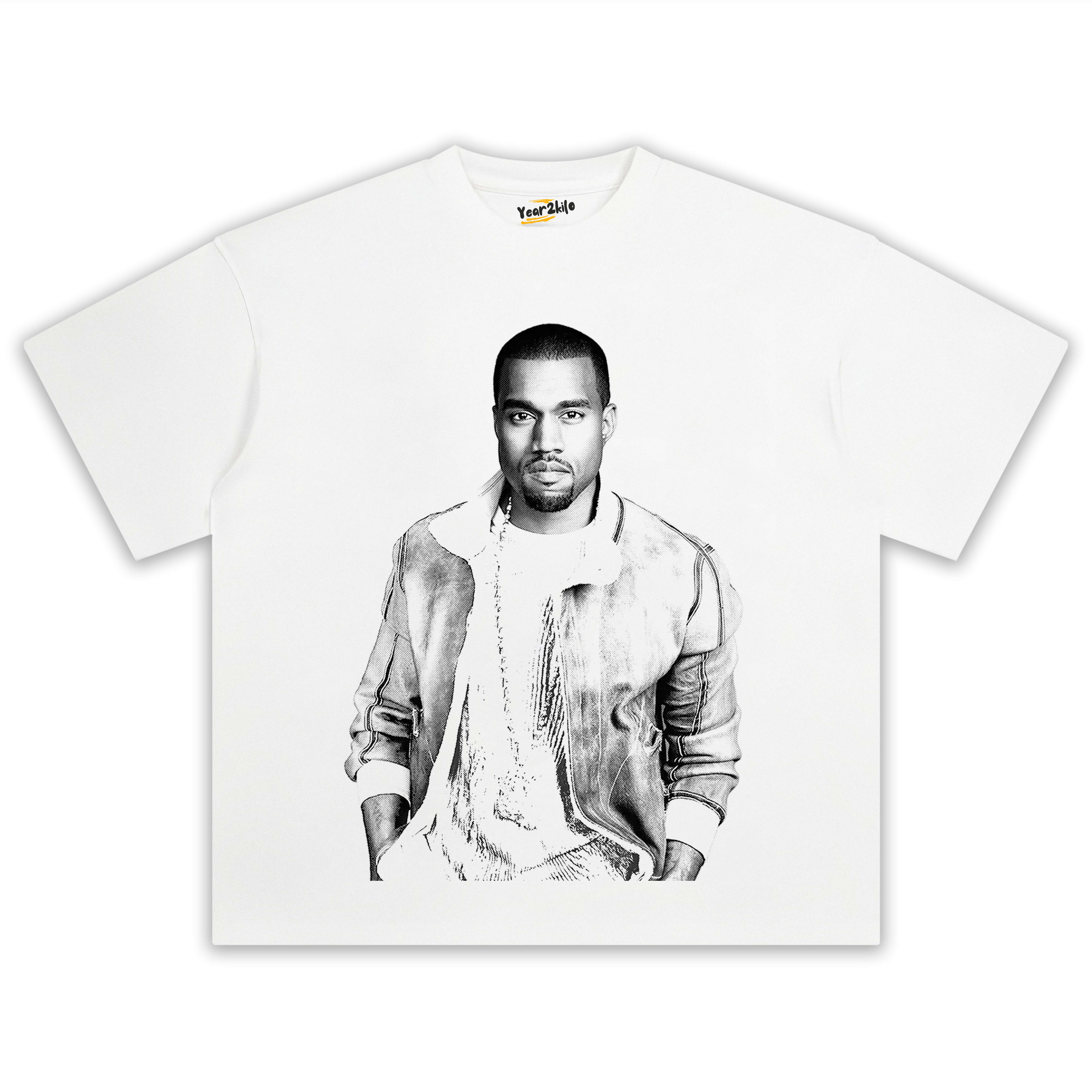 KANYE WEST WHITE TEE