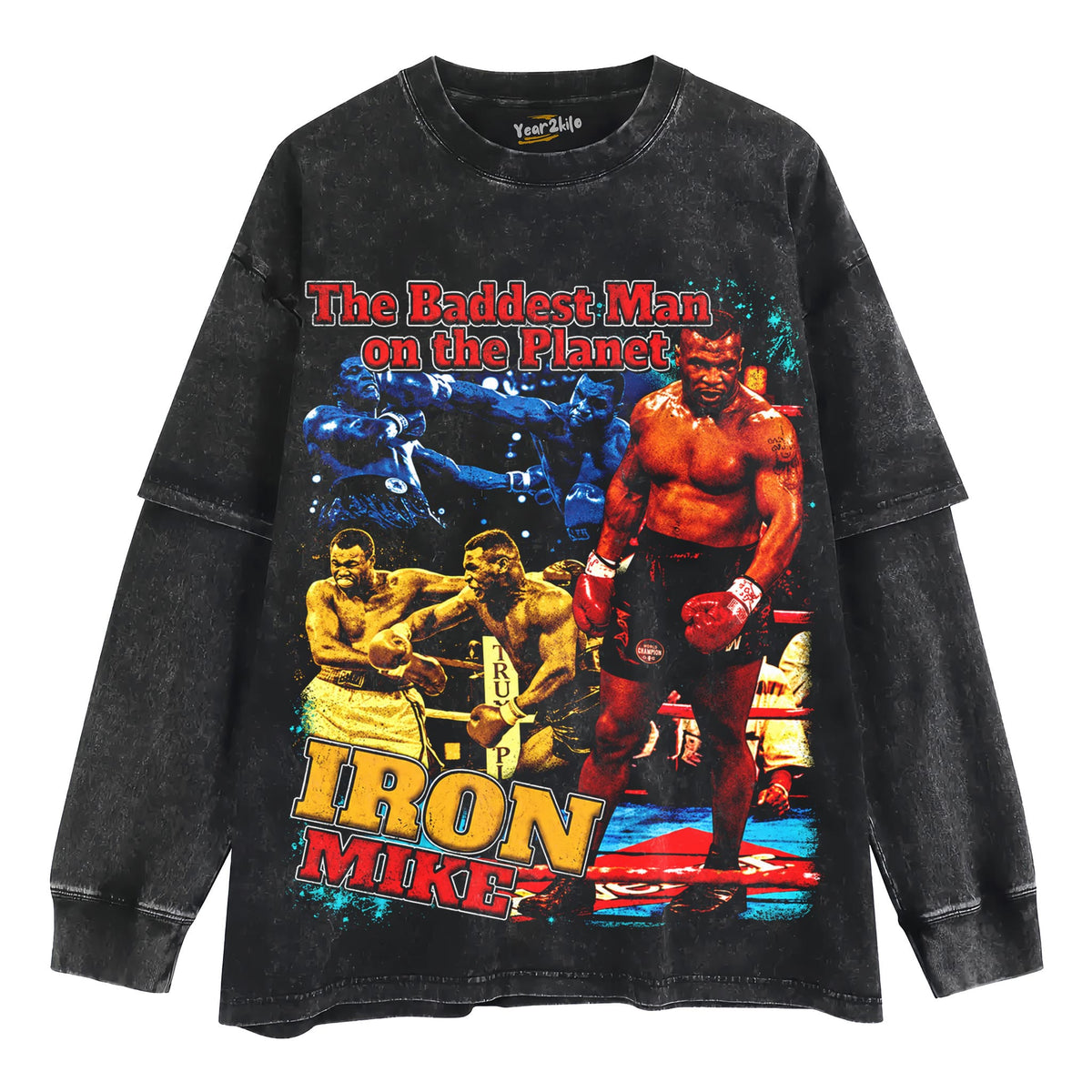 IRON MIKE BOXING TANK TOP & TEE & LONG SLEEVE & LAYERED LS & HOODIE