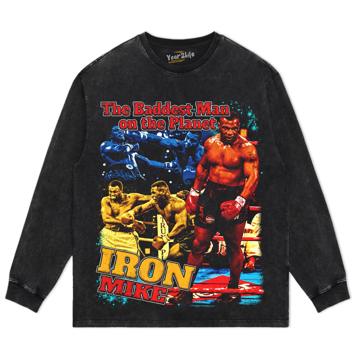 IRON MIKE BOXING TANK TOP & TEE & LONG SLEEVE & LAYERED LS & HOODIE