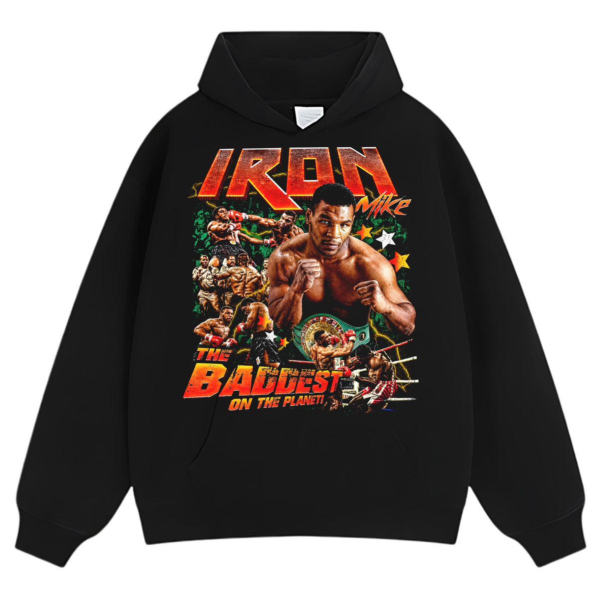 IRON MIKE TYSON BADDEST MAN TANK TOP & TEE & LONG SLEEVE & LAYERED LS & HOODIE