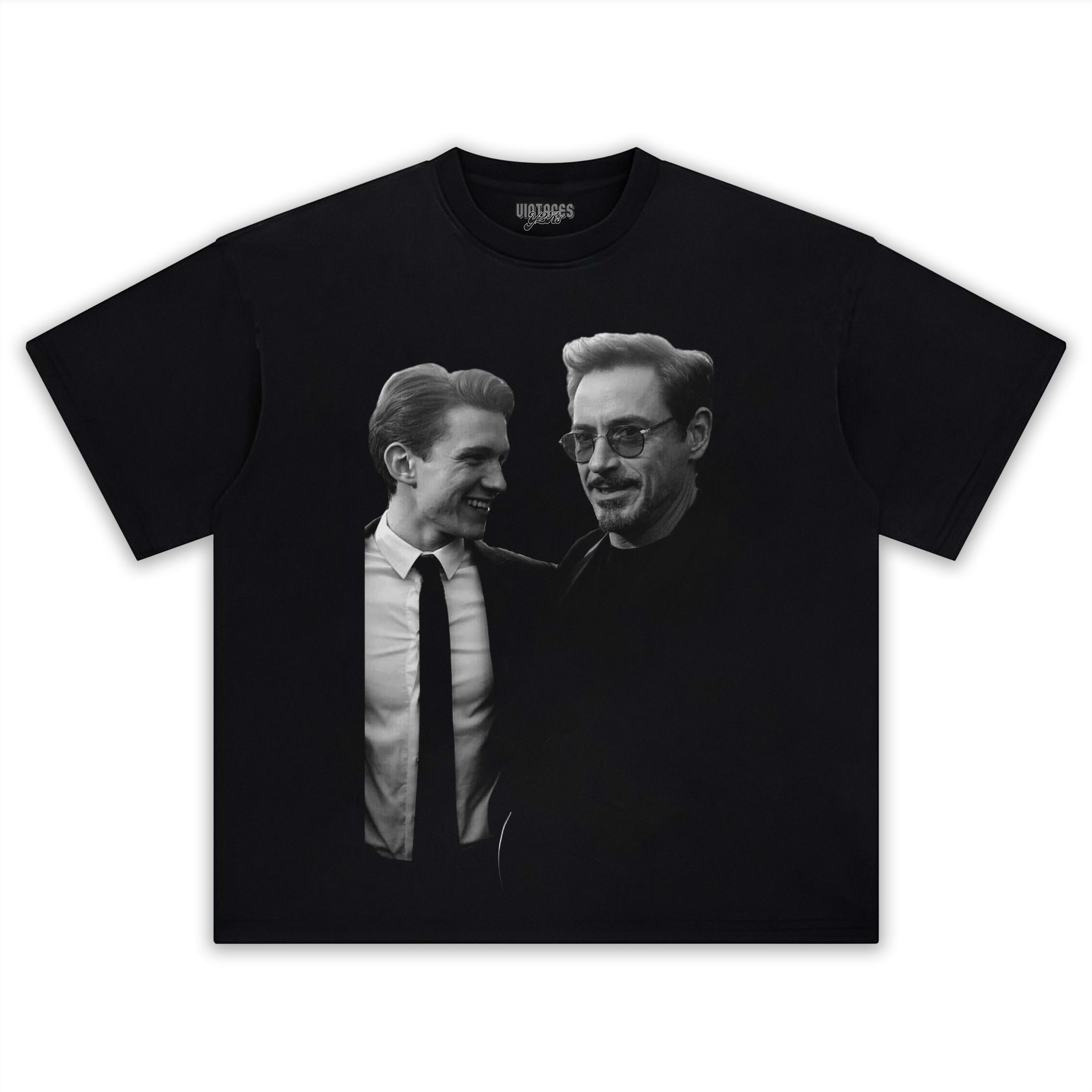 IRON MAN & SPIDER MAN V2 TEE