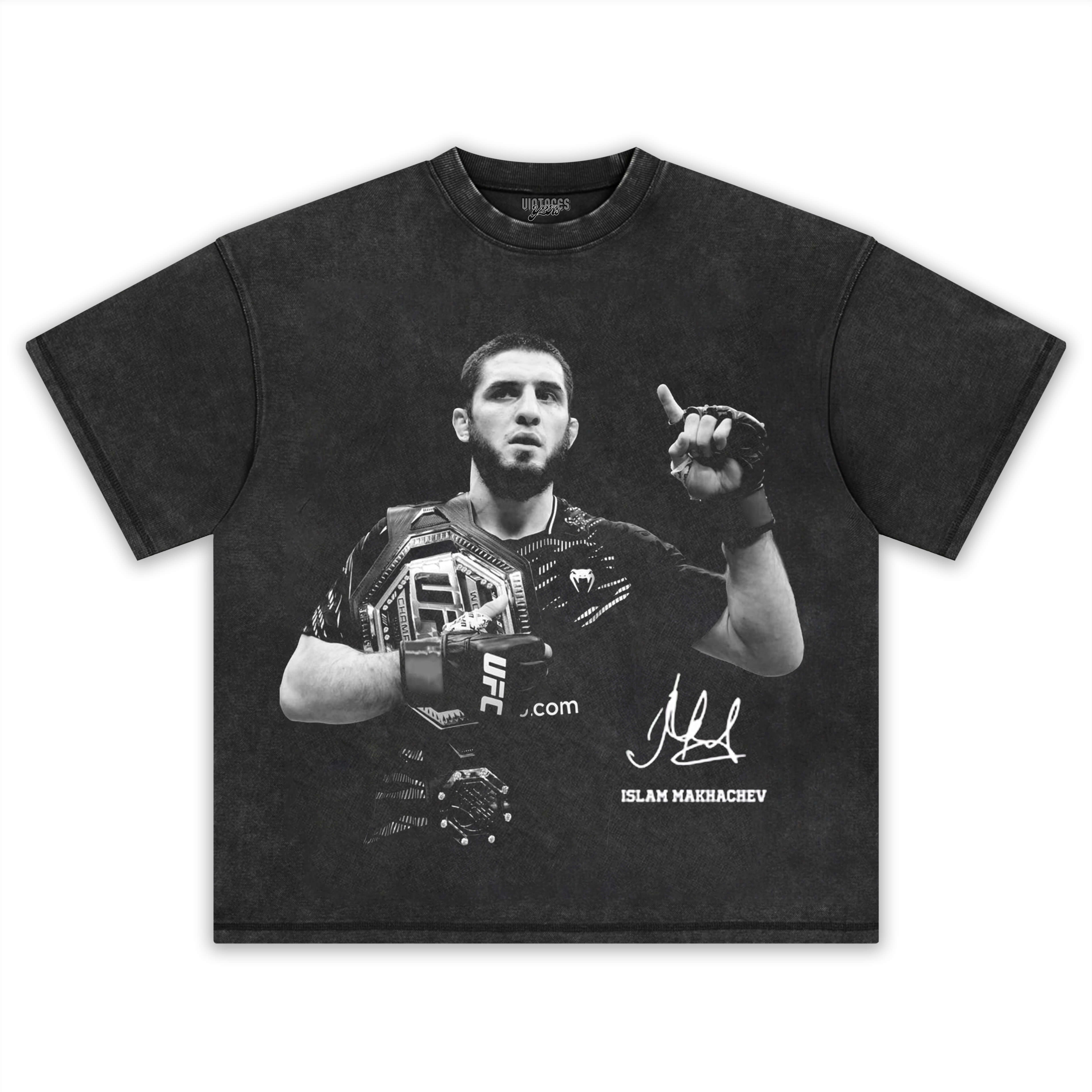 ISLAM MAKHACHEV DOUBLE CHAMP V5 TEE & LS & HOODIE