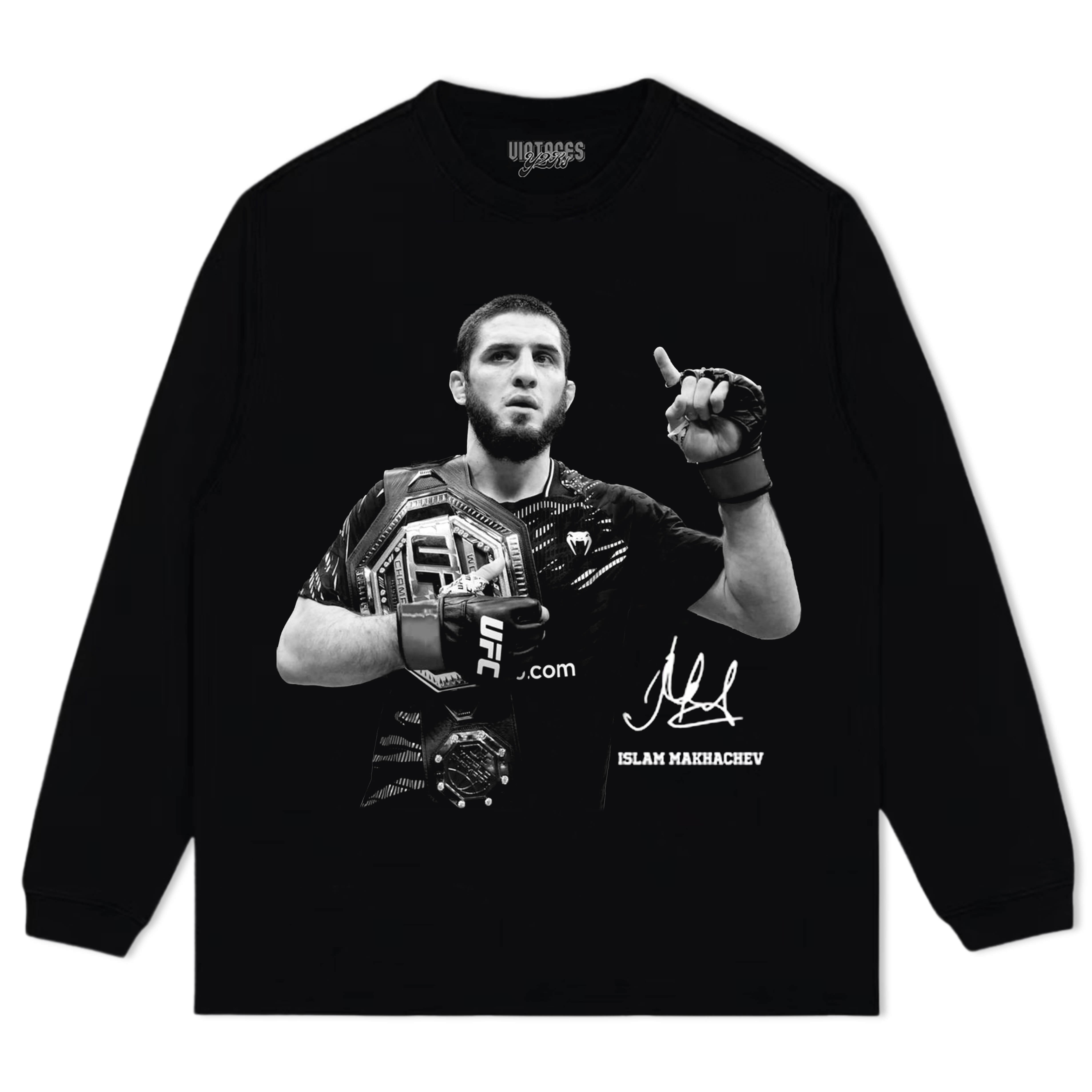 ISLAM MAKHACHEV DOUBLE CHAMP V5 TEE & LS & HOODIE