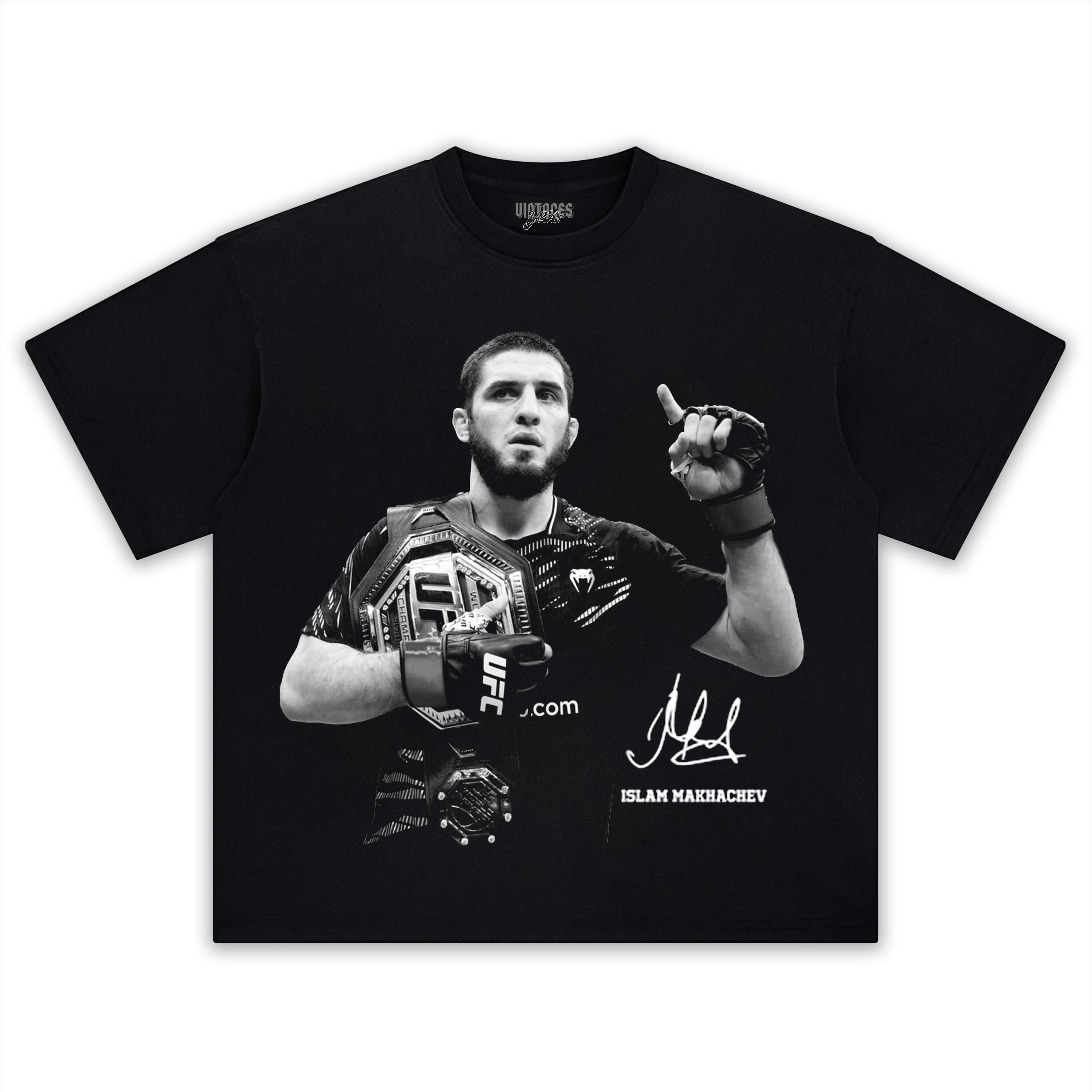 ISLAM MAKHACHEV DOUBLE CHAMP V5 TEE & LS & HOODIE