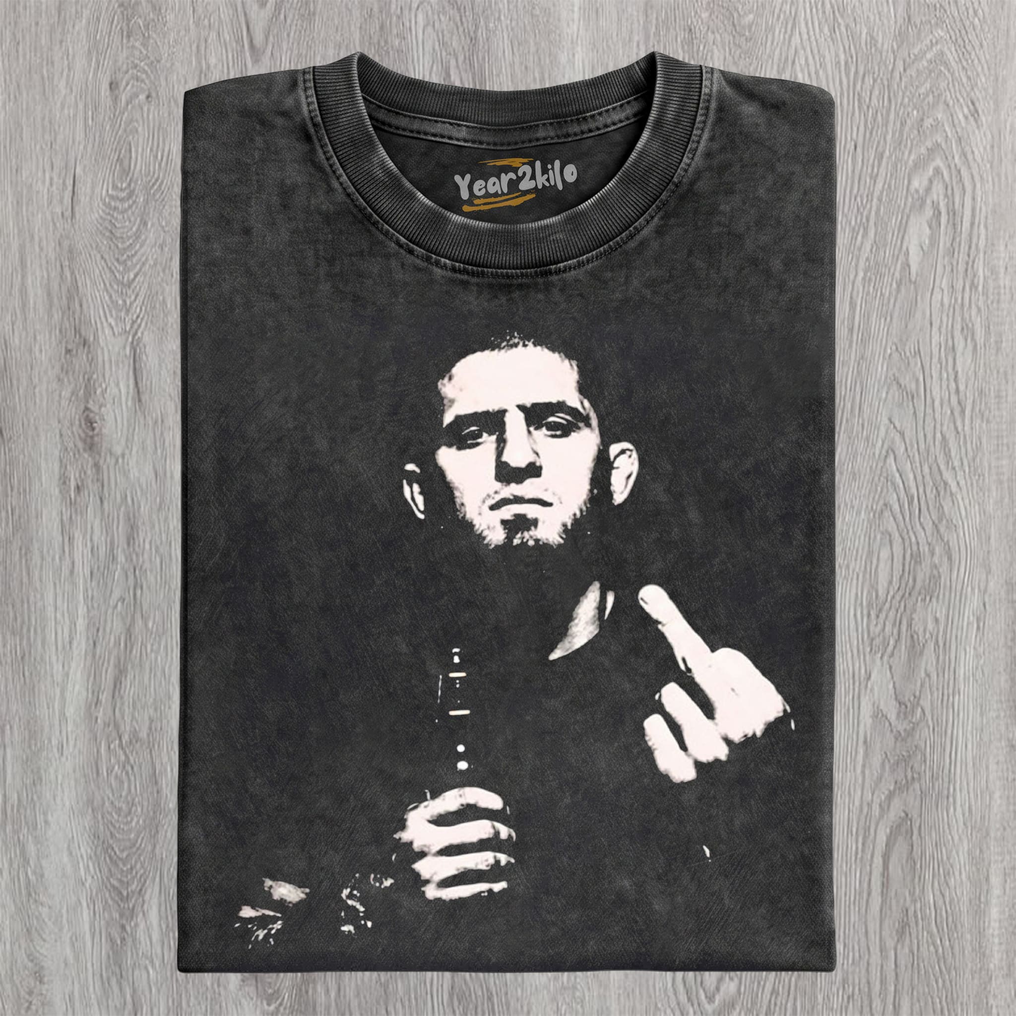 ISLAM MAKHACHEV MIDDLE FINGER VINTAGE TANK TOP & TEE & LONG SLEEVE & LAYERED LS & HOODIE