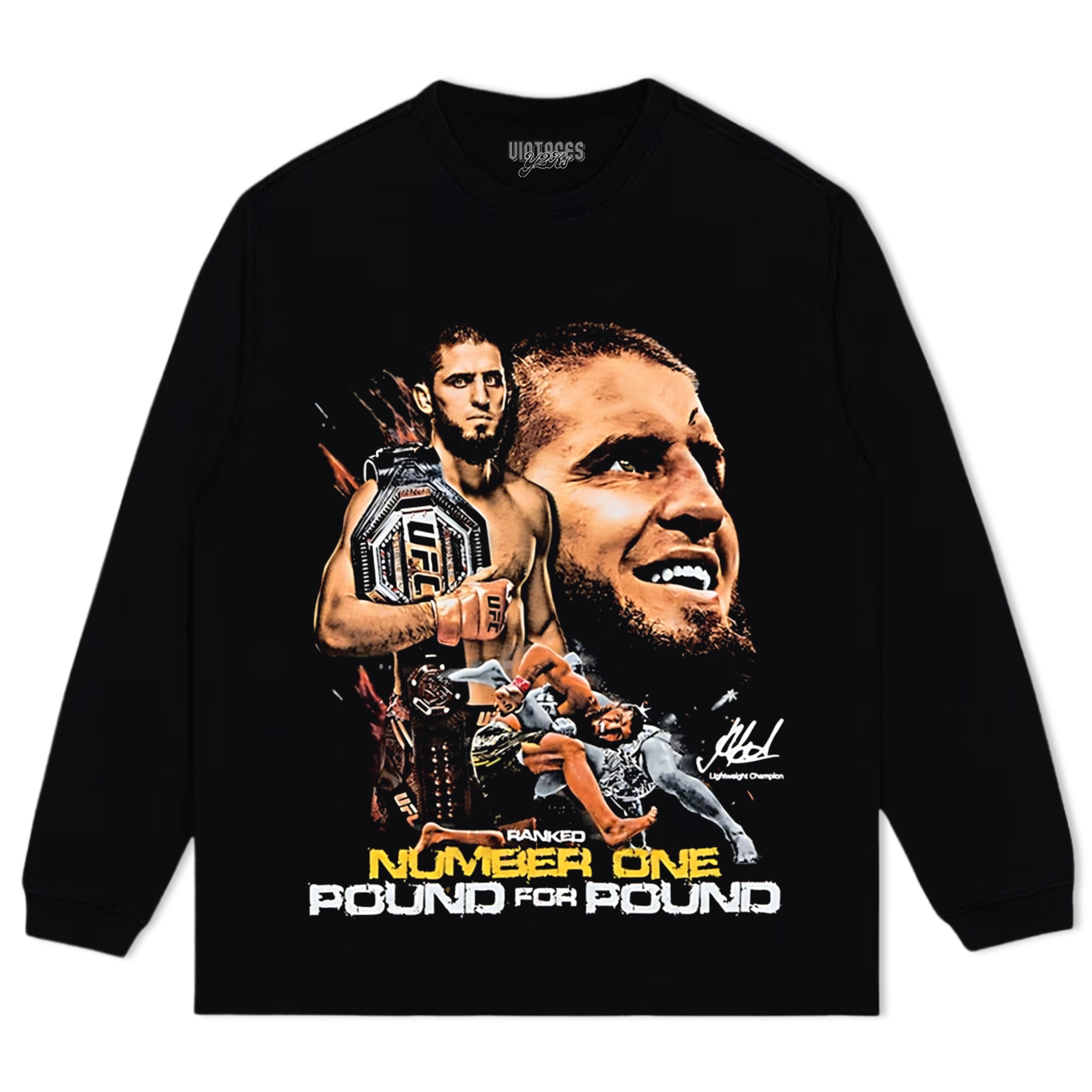 ISLAM MAKHACHEV NUMBER ONE POUND FOR POUND TEE & LS & HOODIE