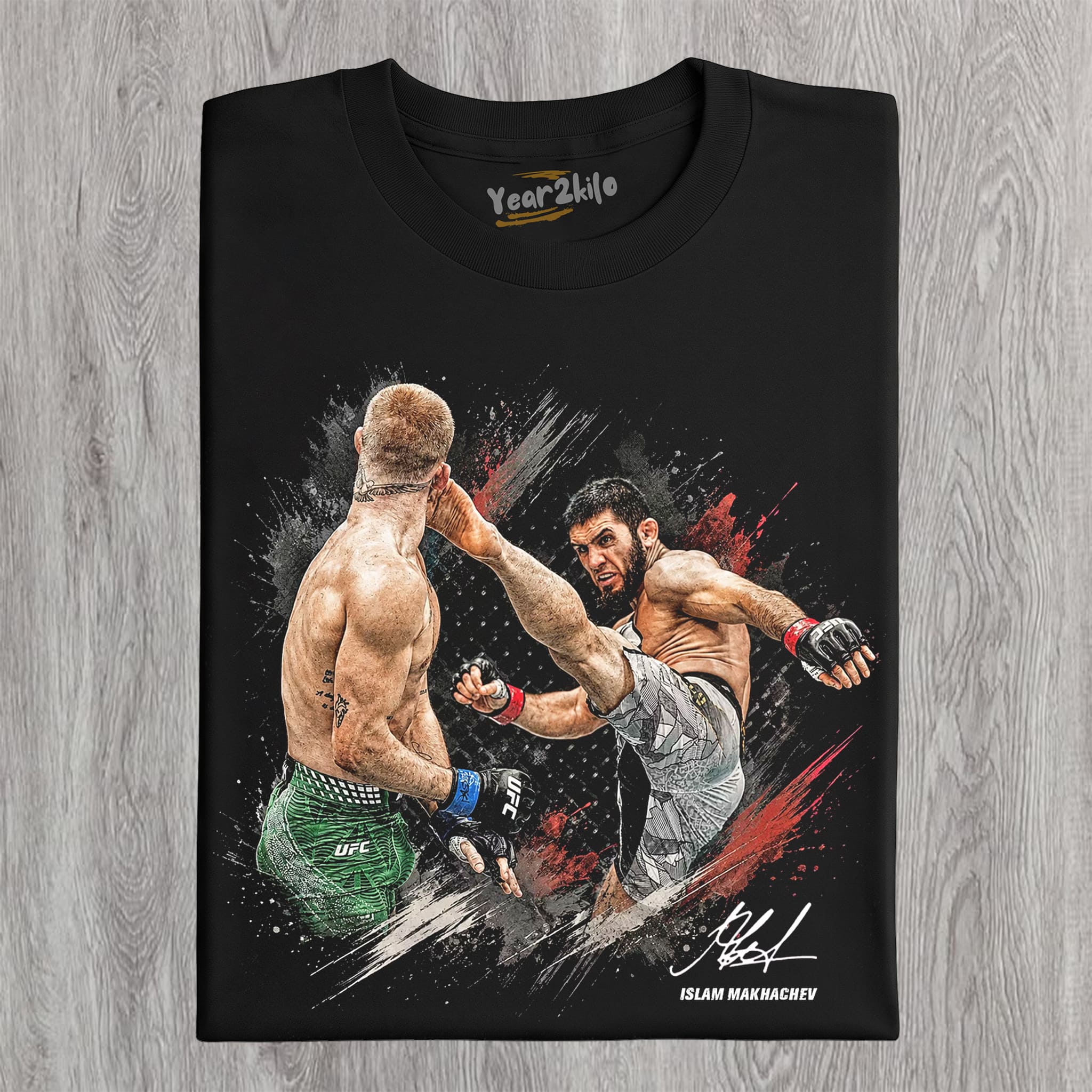 ISLAM MAKHACHEV VS IAN MACHADO GARRY VQ TANK TOP & TEE & LONG SLEEVE & LAYERED LS & HOODIE