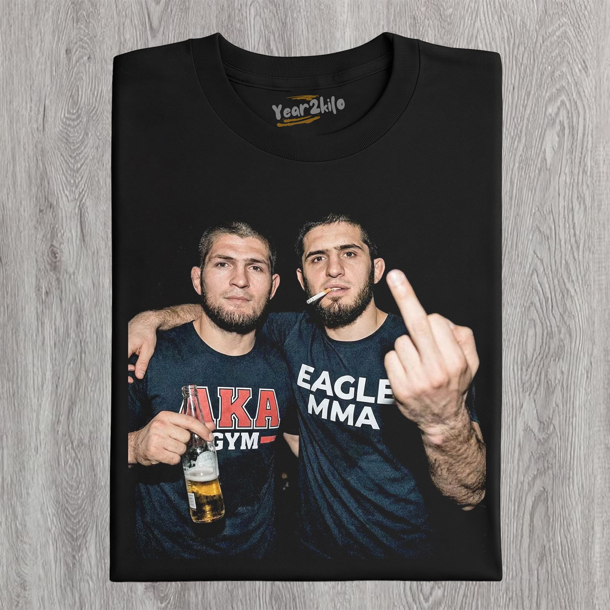 ISLAM MAKHACHEV & KHABIB NURMAGOMEDOV TANK TOP & TEE & LONG SLEEVE & LAYERED LS & HOODIE