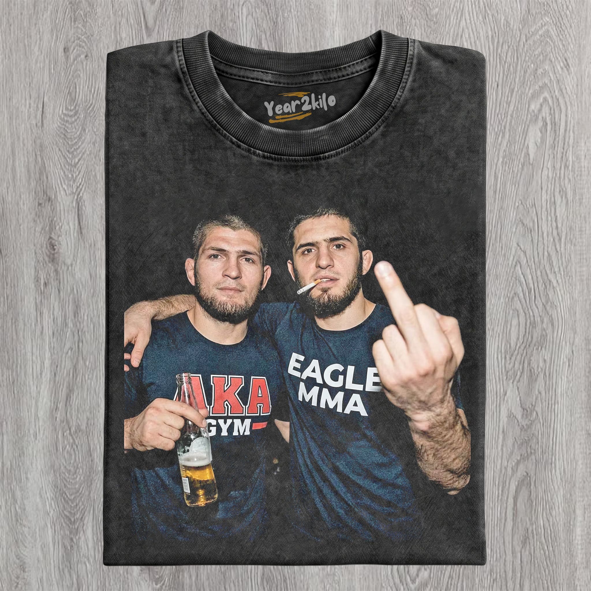 ISLAM MAKHACHEV & KHABIB NURMAGOMEDOV TANK TOP & TEE & LONG SLEEVE & LAYERED LS & HOODIE