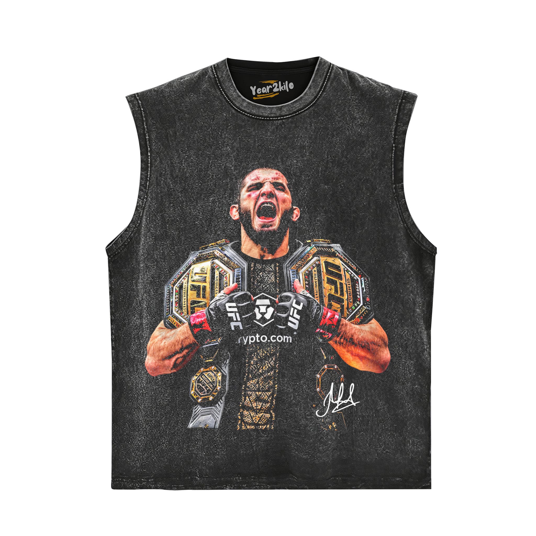ISLAM MAKHACHEV - DOUBLE CHAMP TANK TOP & TEE & LONG SLEEVE & LAYERED LS & HOODIE
