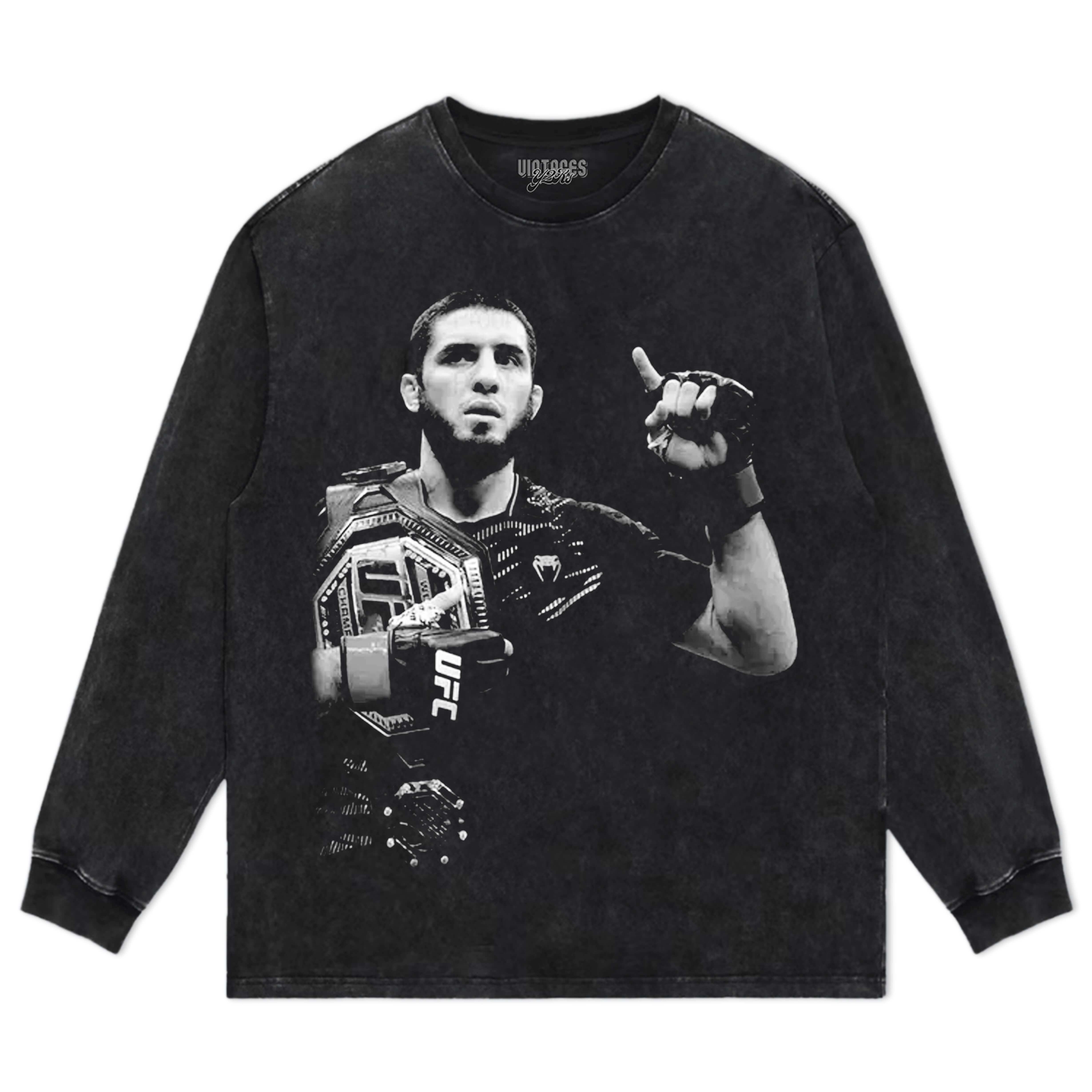 ISLAM MAKHACHEV DOUBLE CHAMP V2 TEE & LS & HOODIE