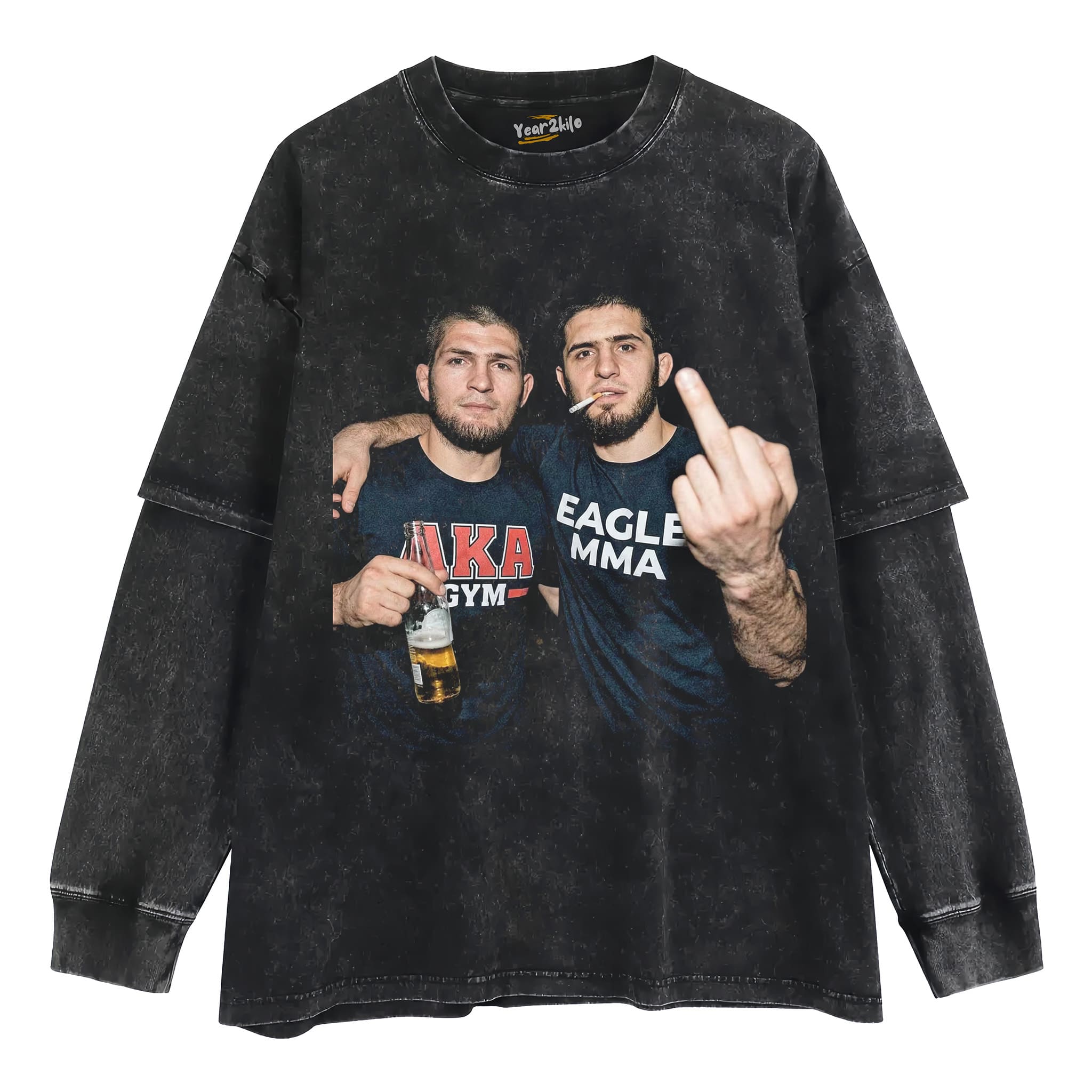 ISLAM MAKHACHEV & KHABIB NURMAGOMEDOV TANK TOP & TEE & LONG SLEEVE & LAYERED LS & HOODIE