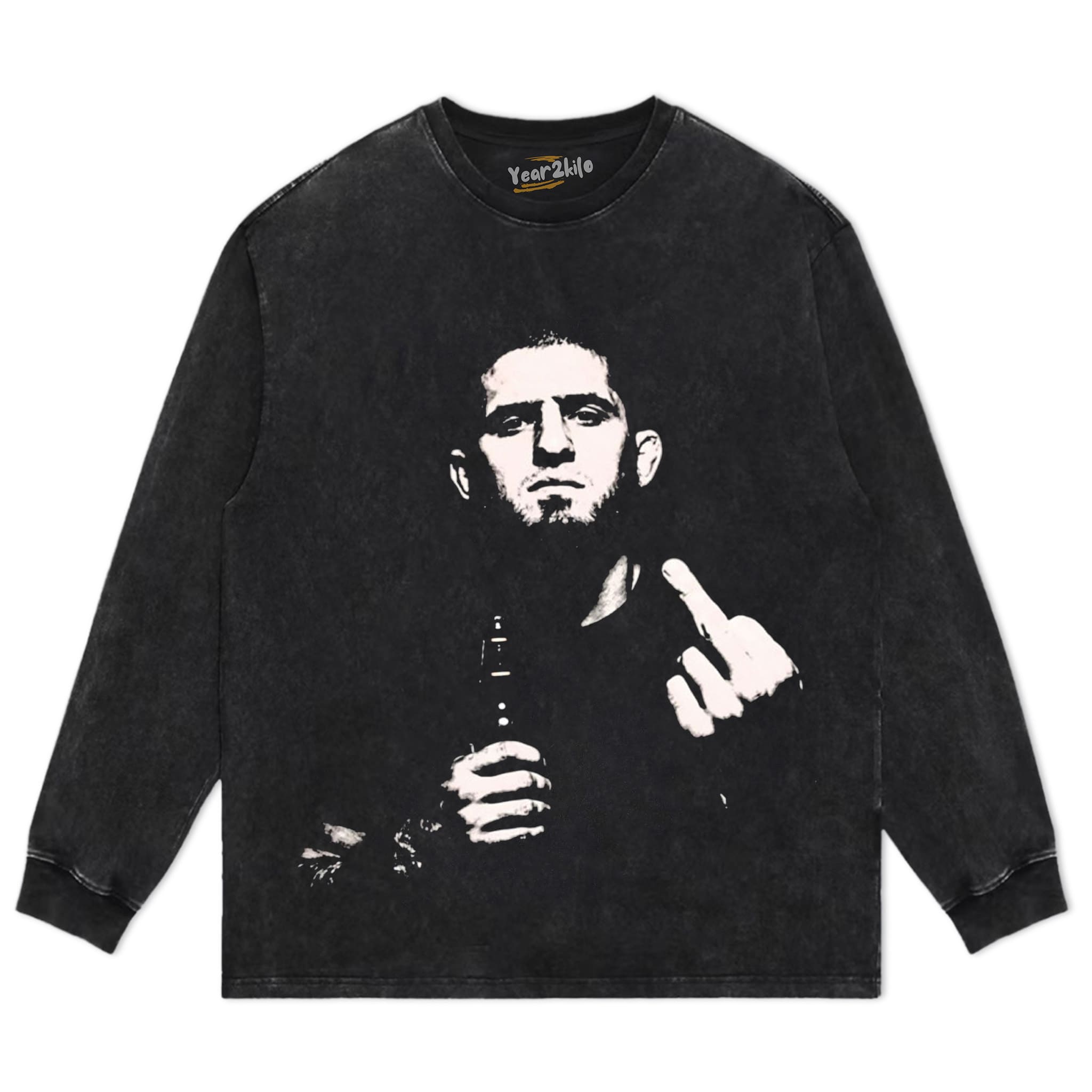 ISLAM MAKHACHEV MIDDLE FINGER VINTAGE TANK TOP & TEE & LONG SLEEVE & LAYERED LS & HOODIE