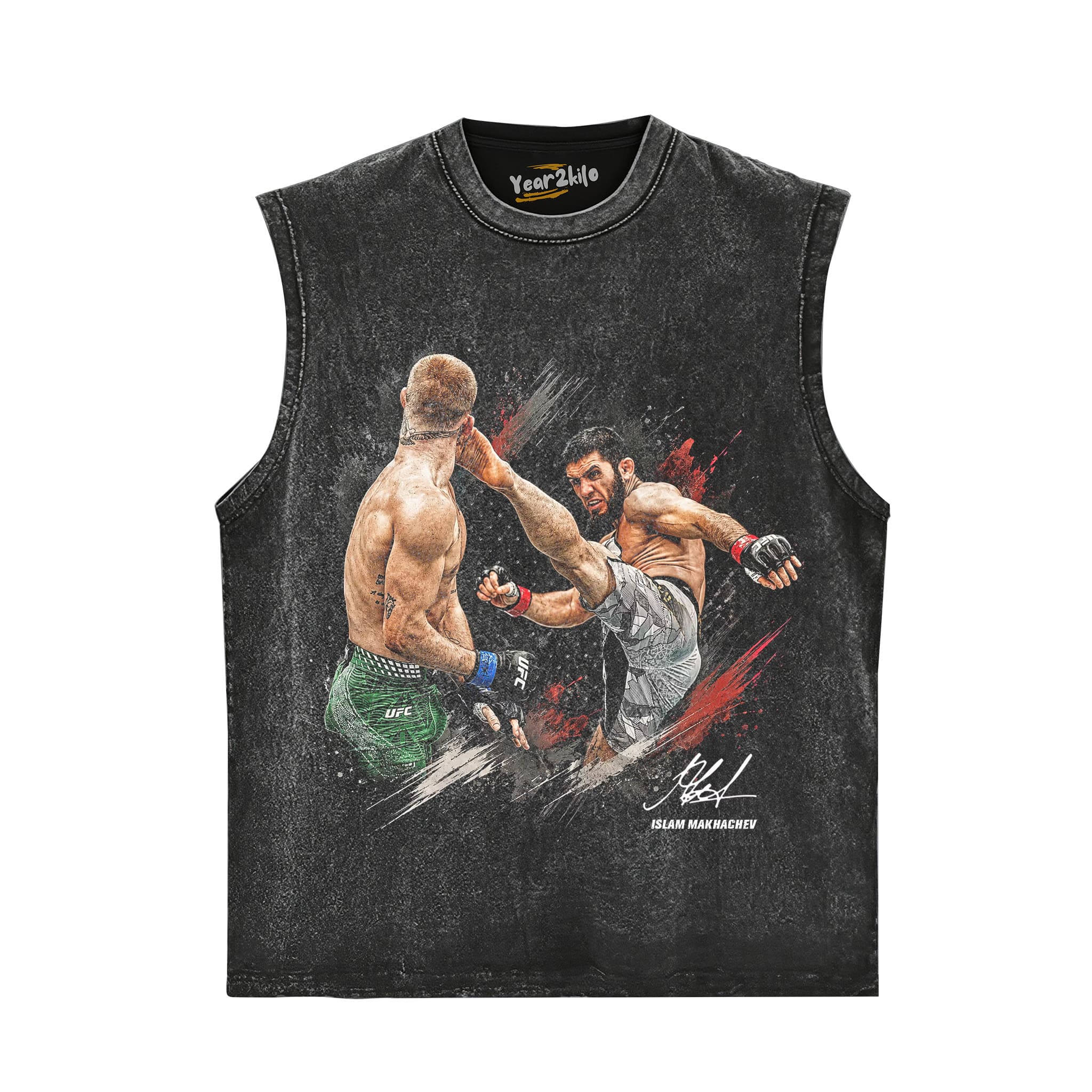 ISLAM MAKHACHEV VS IAN MACHADO GARRY VQ TANK TOP & TEE & LONG SLEEVE & LAYERED LS & HOODIE