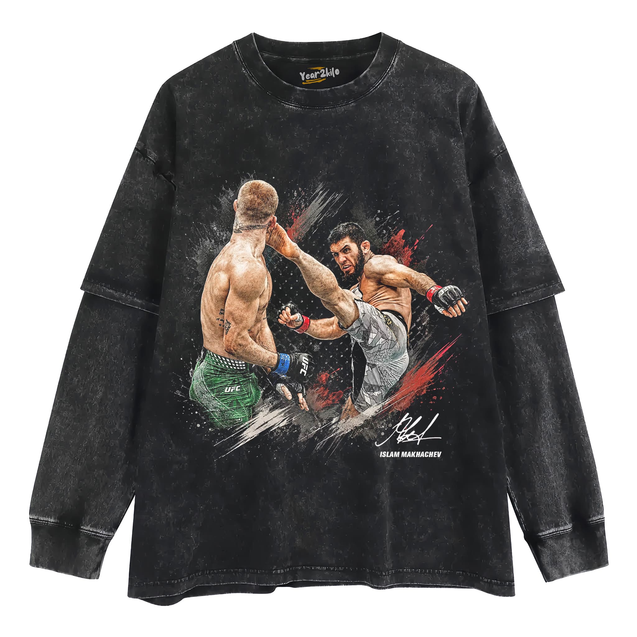 ISLAM MAKHACHEV VS IAN MACHADO GARRY VQ TANK TOP & TEE & LONG SLEEVE & LAYERED LS & HOODIE