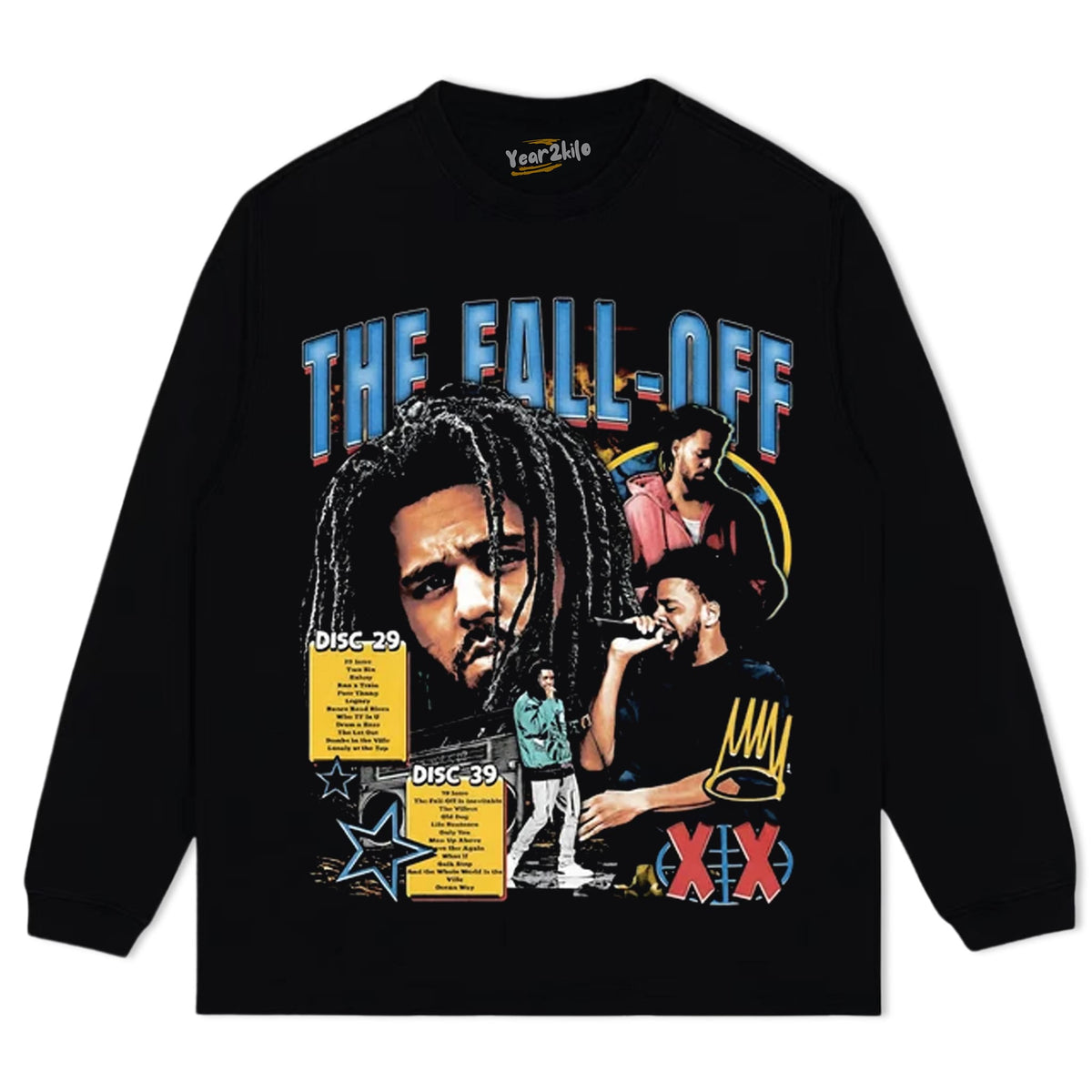 J. COLE - 2026 V2 NEW TANK TOP & TEE & LONG SLEEVE & LAYERED LS & HOODIE