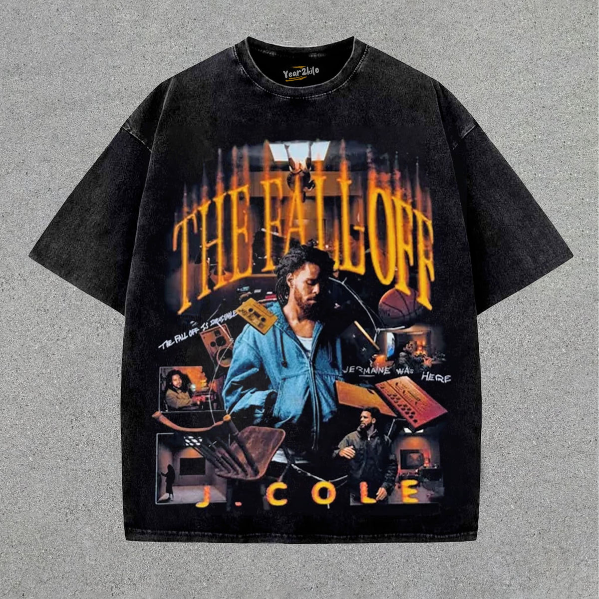 J. COLE - THE FALL OFF NEW  TANK TOP & TEE & LONG SLEEVE & LAYERED LS & HOODIE