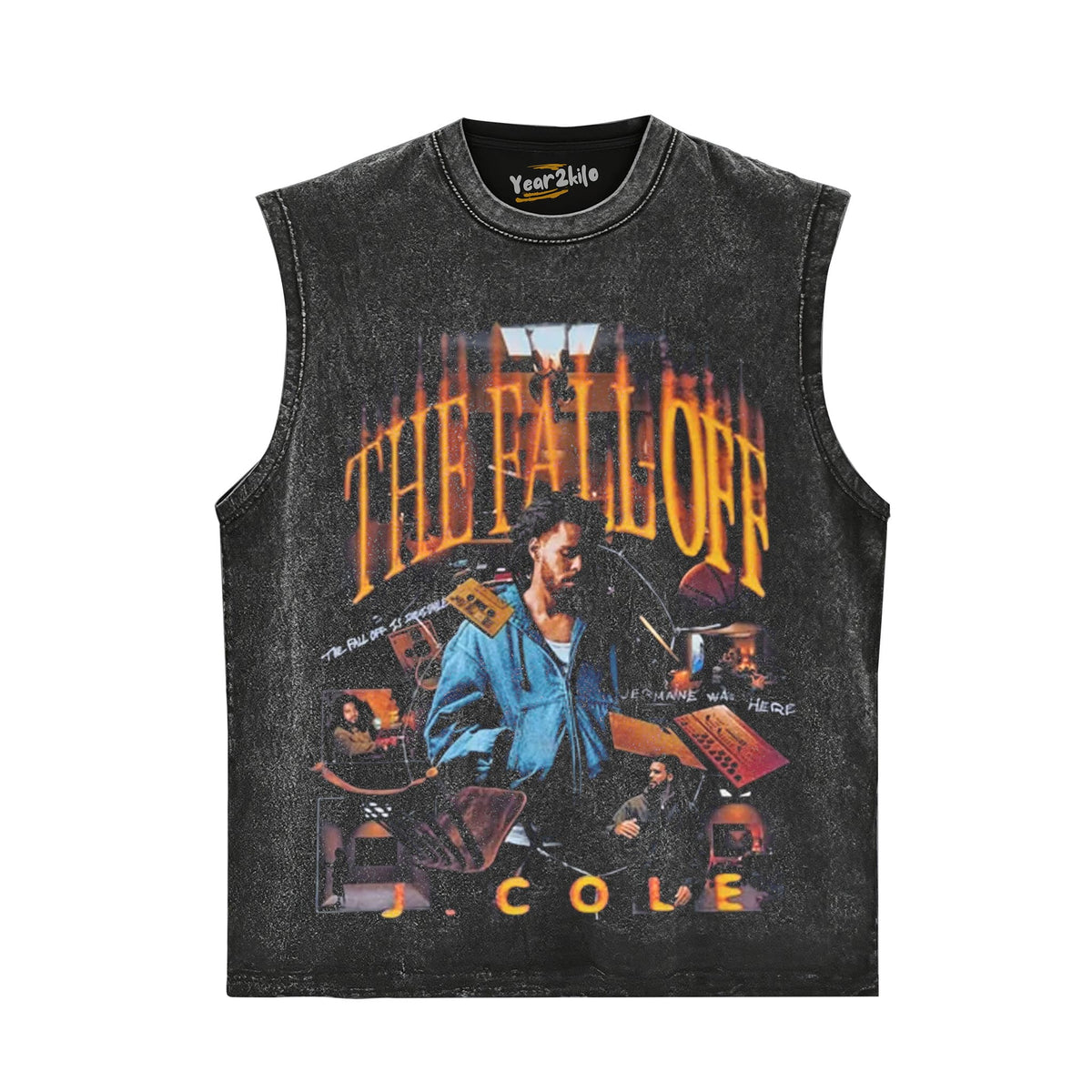 J. COLE - THE FALL OFF NEW  TANK TOP & TEE & LONG SLEEVE & LAYERED LS & HOODIE