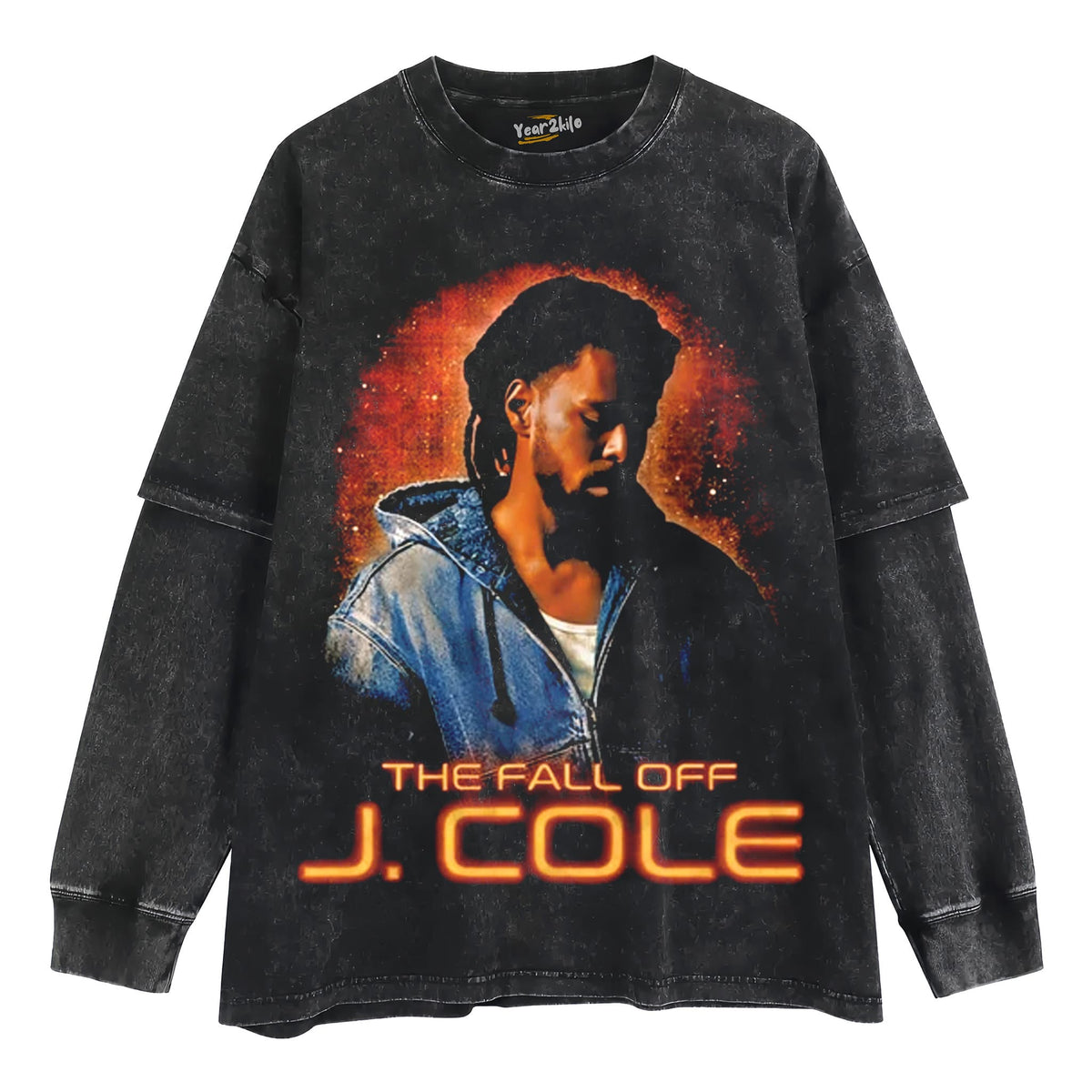 J. COLE - THE FALL OFF NEW V2 TANK TOP & TEE & LONG SLEEVE & LAYERED LS & HOODIE