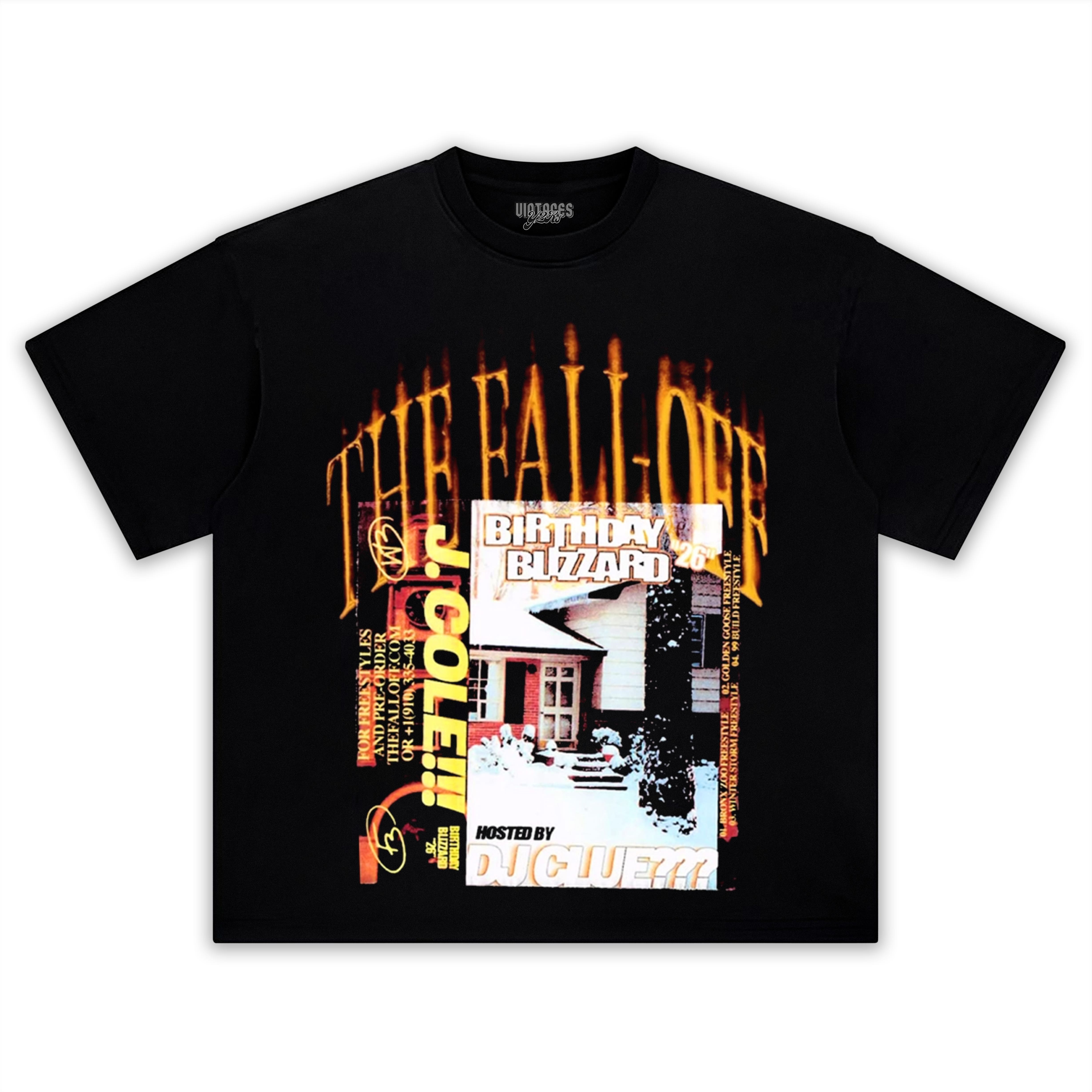 J. COLE - BIRTHDAY BLIZZARD TEE & LS & HOODIE