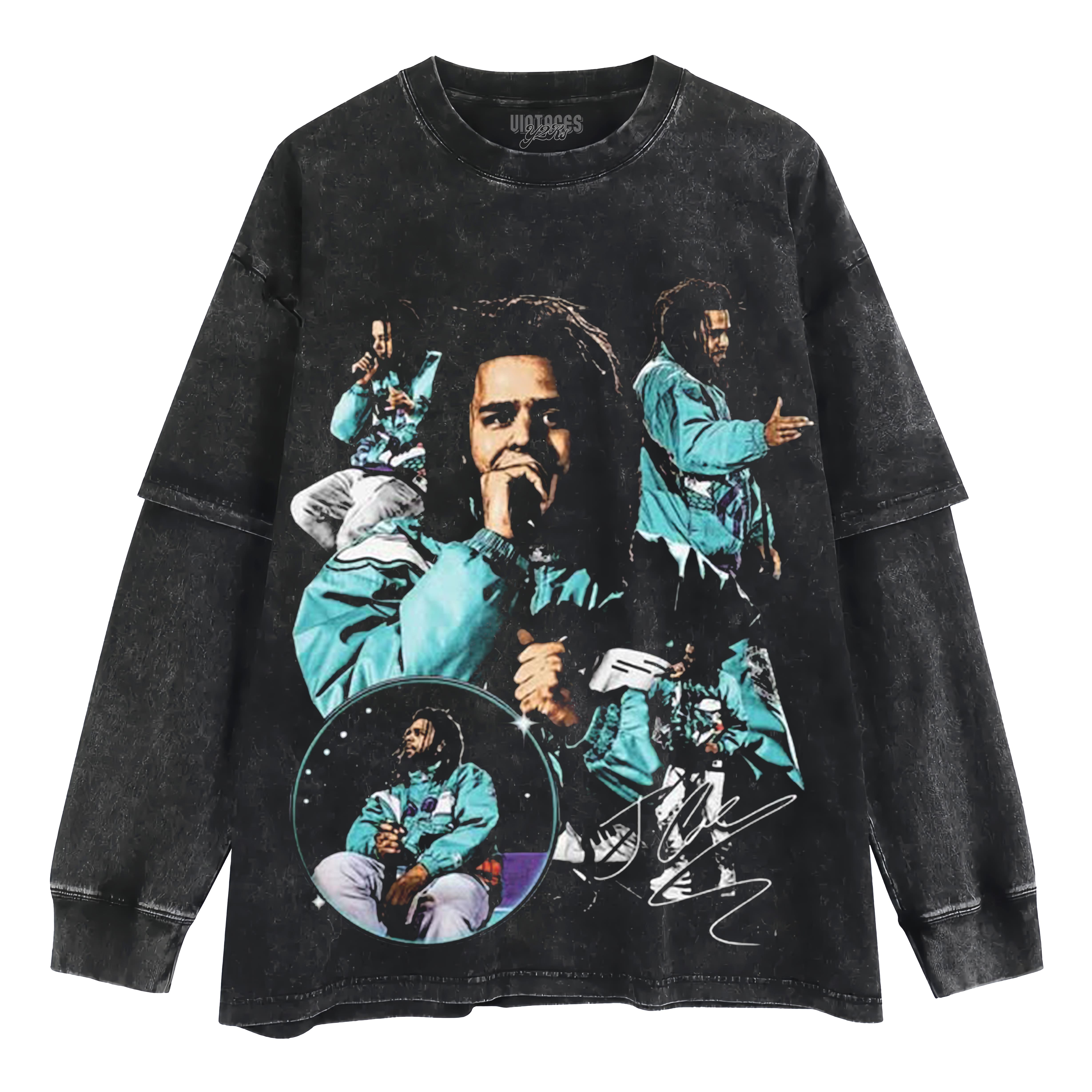 J. COLE - COLE WORLD LAYERED LONG SLEEVE