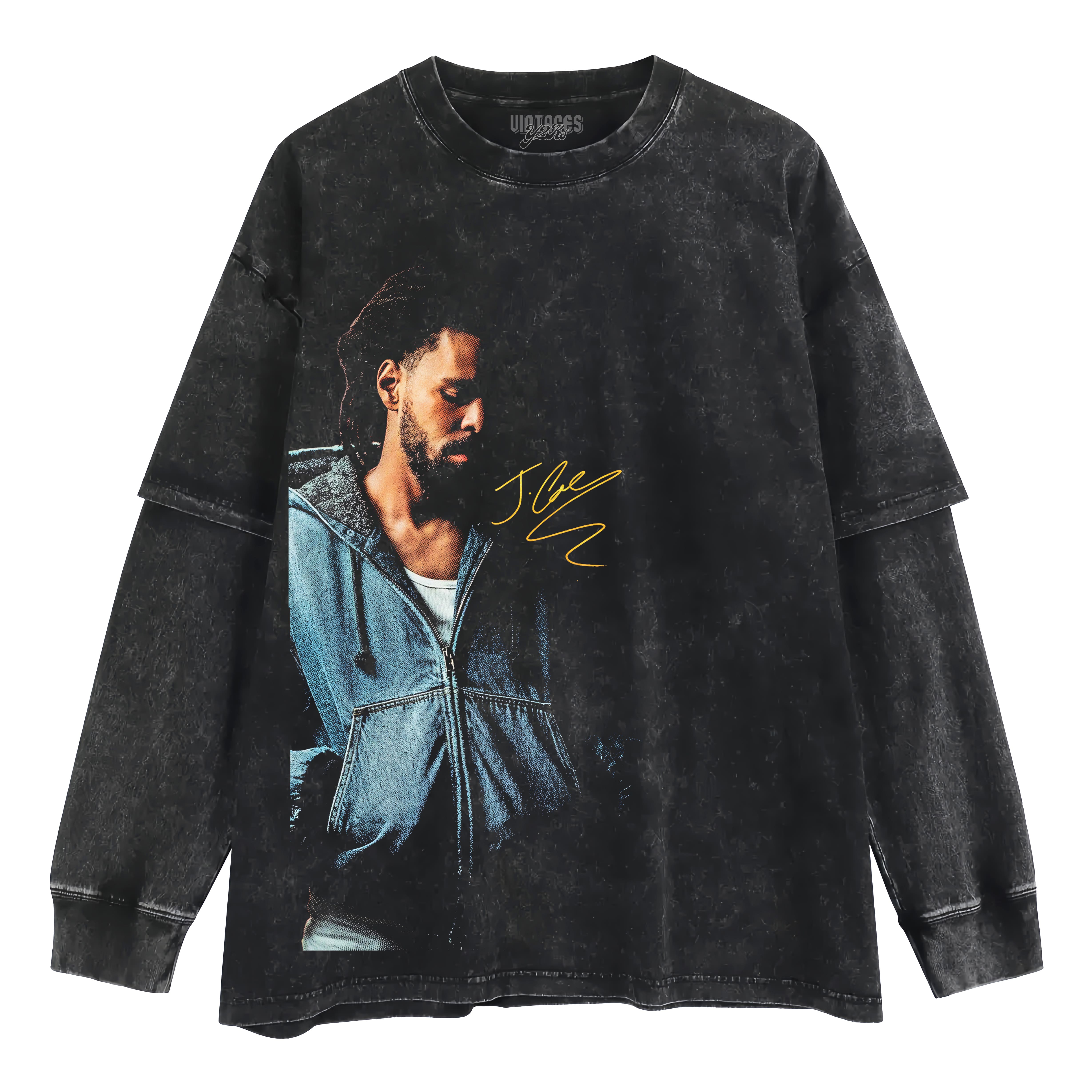 J. COLE FALL OFF SIGNATURE LAYERED LONG SLEEVE