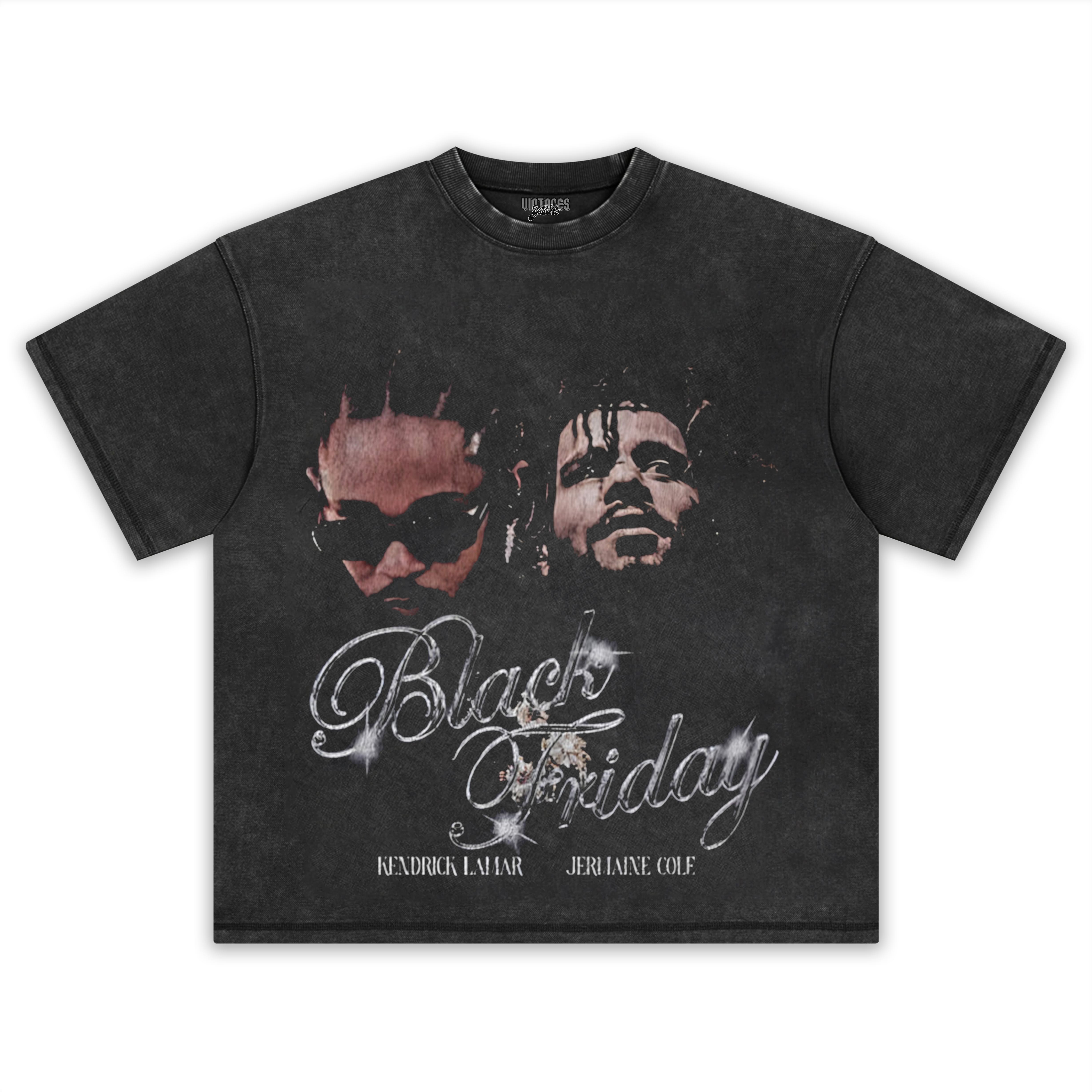 J. COLE KENDRICK LAMAR BLACK FRIDAY TEE & LS & HOODIE