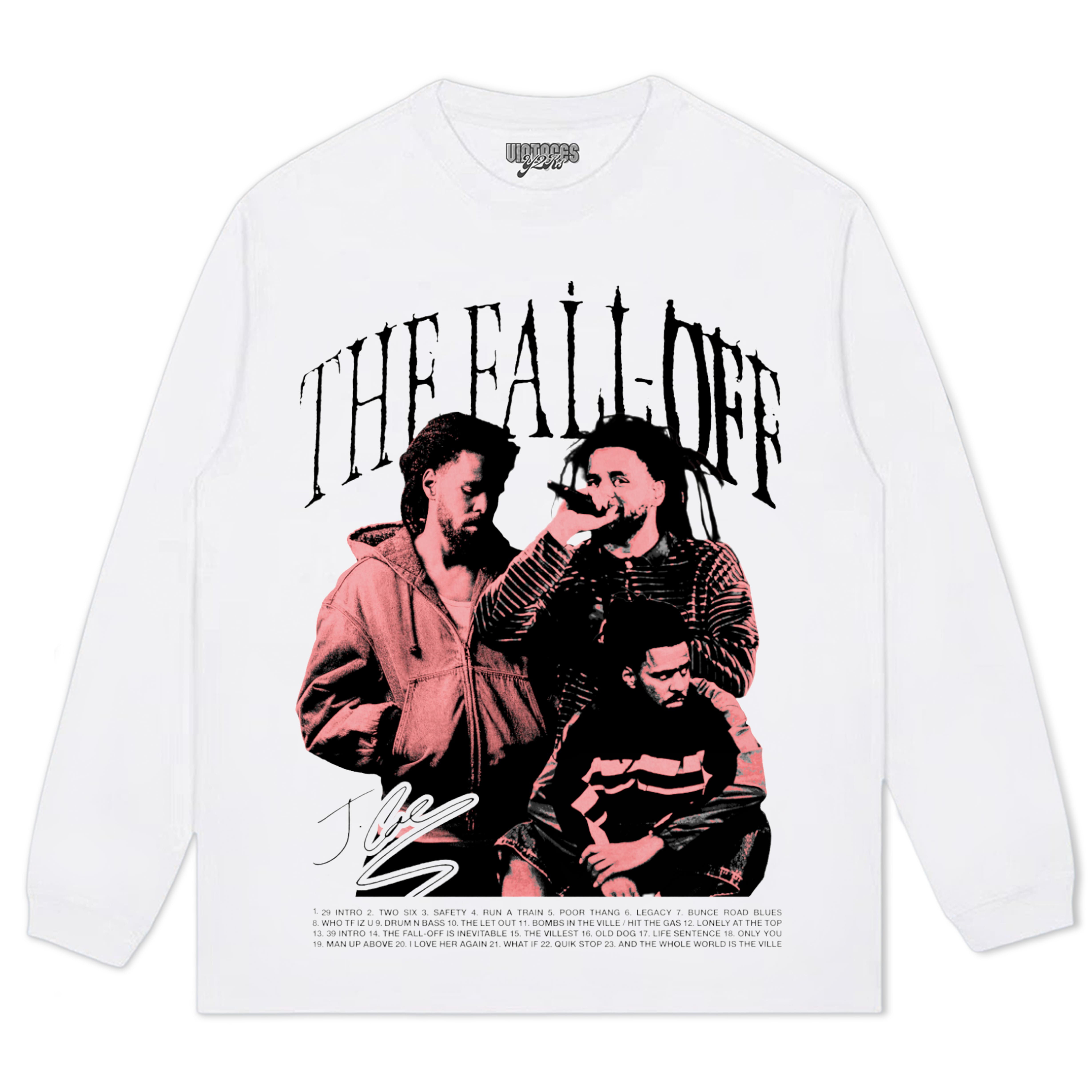 J. COLE THE FALL OFF ALBUM TEE & LS & HOODIE