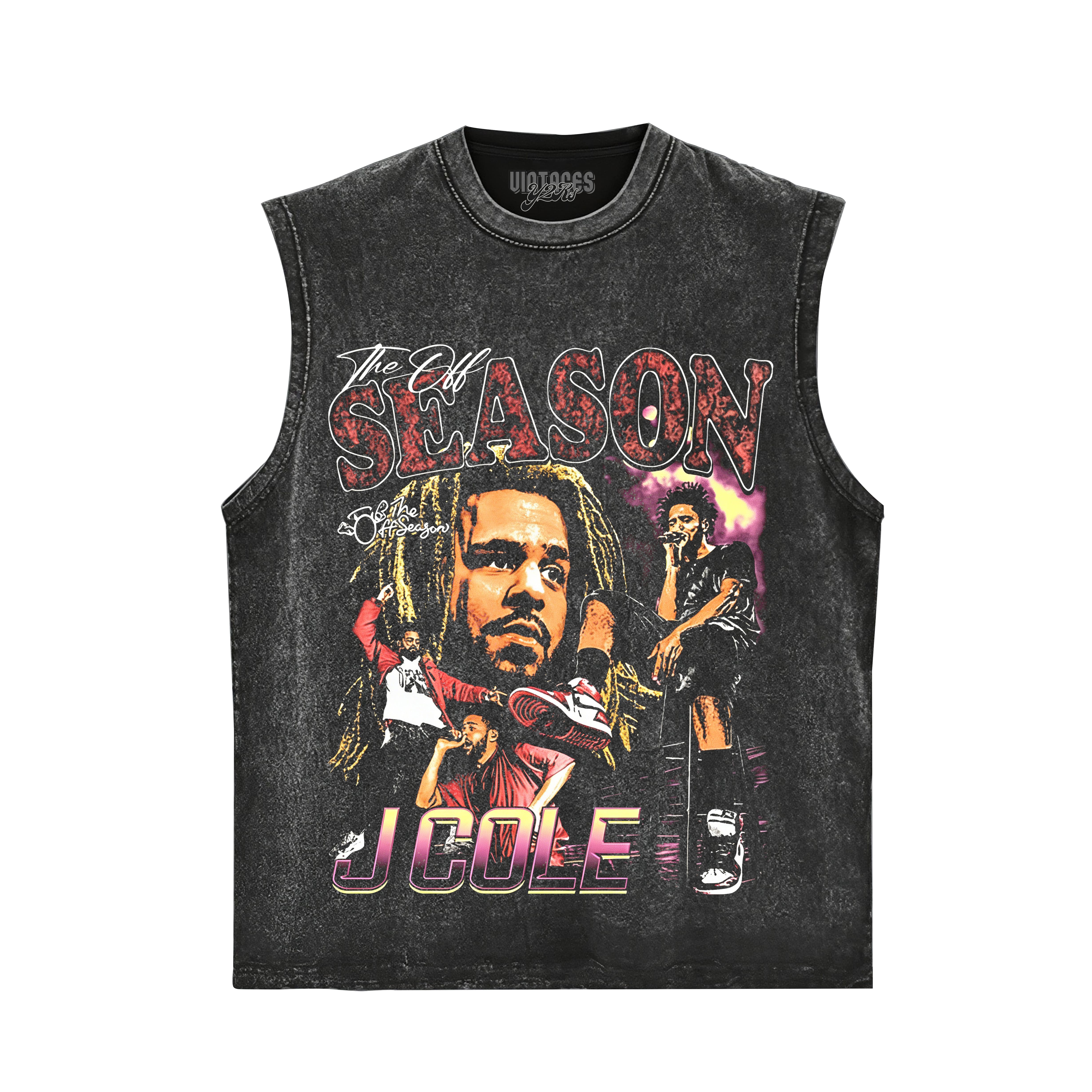 J. COLE VINTAGE COLLAGE TANK TOP