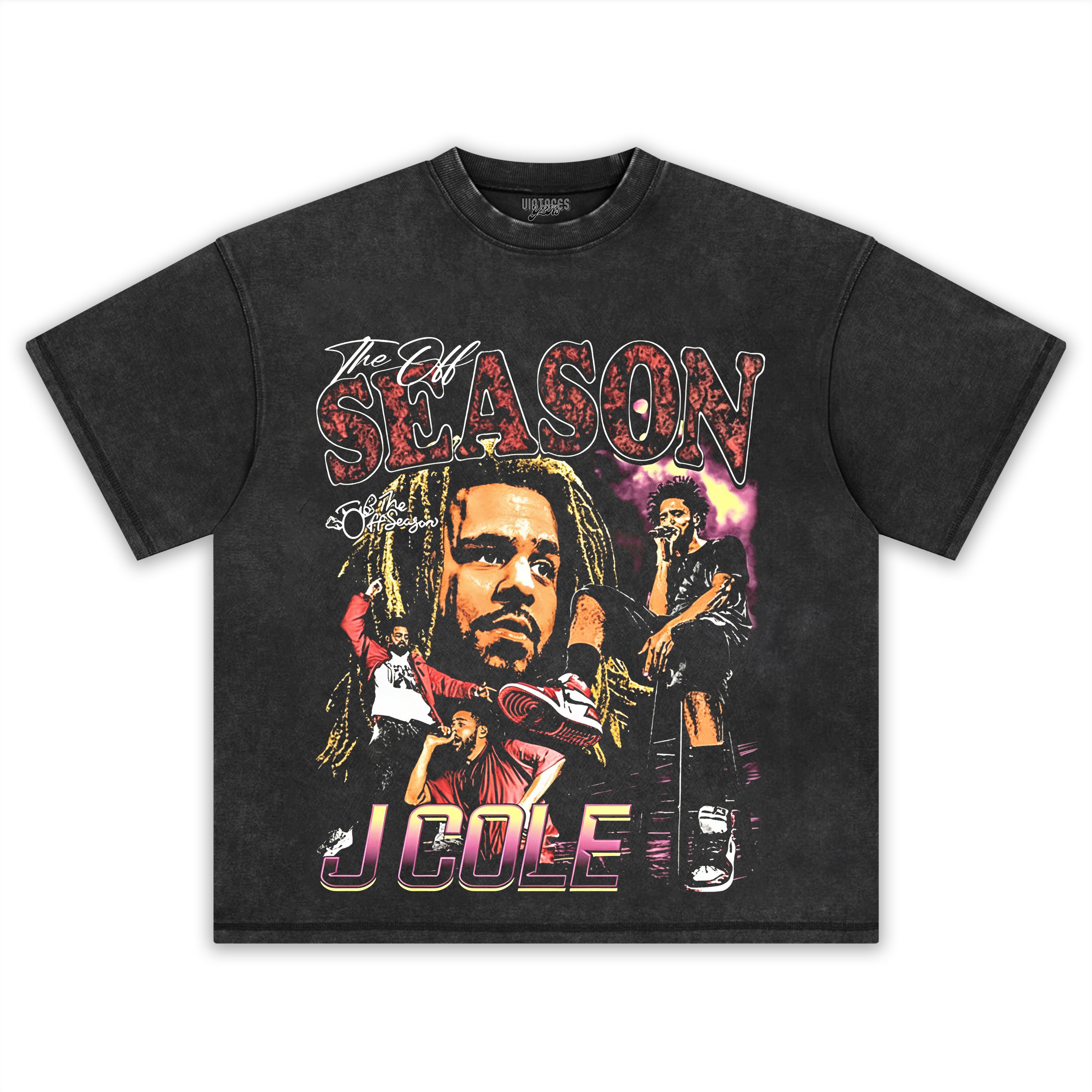 J. COLE VINTAGE COLLAGE TEE & LS & HOODIE