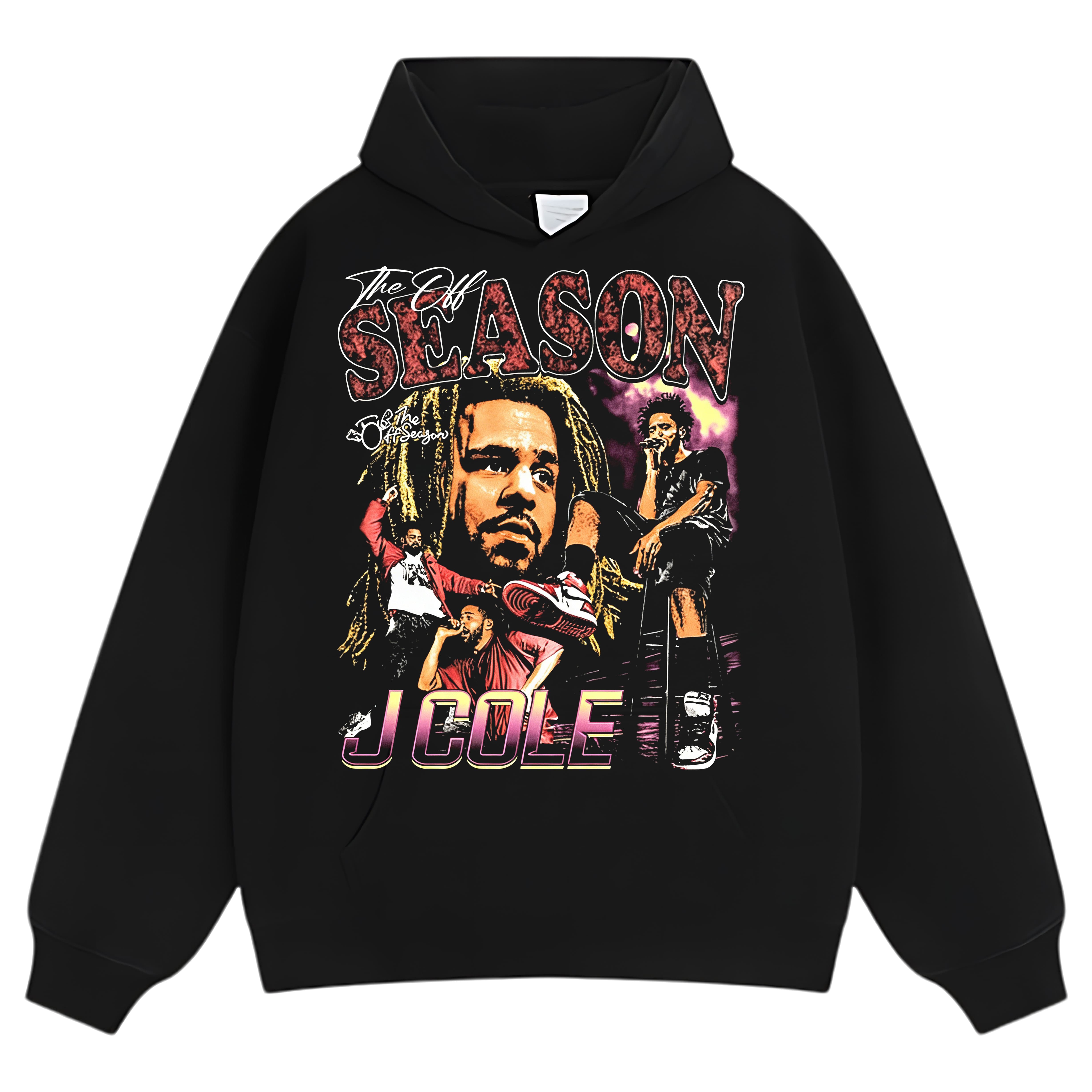 J. COLE VINTAGE COLLAGE TEE & LS & HOODIE